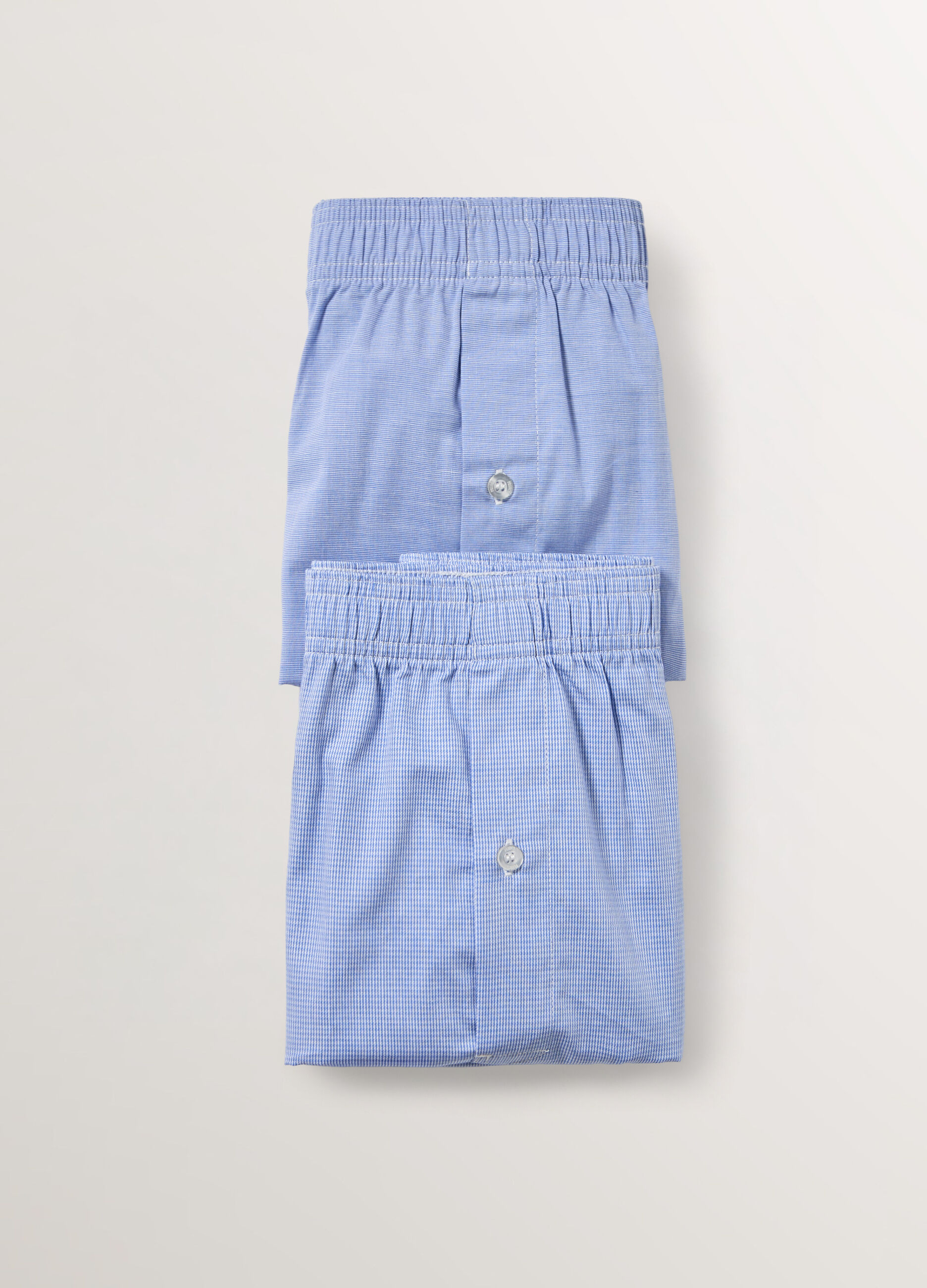 2 pack boxer in cotone a microquadretti uomo_0