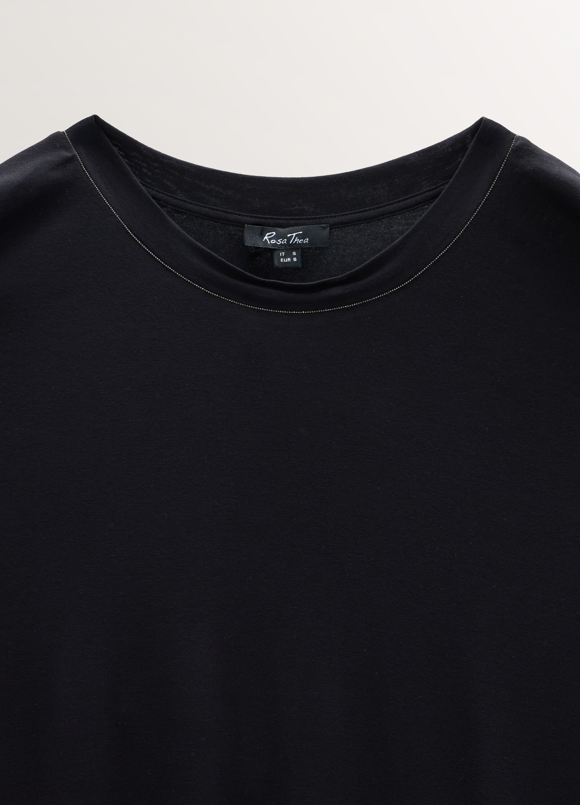 T-shirt girocollo Relaxed Fit in viscosa stretch donna curvy_2