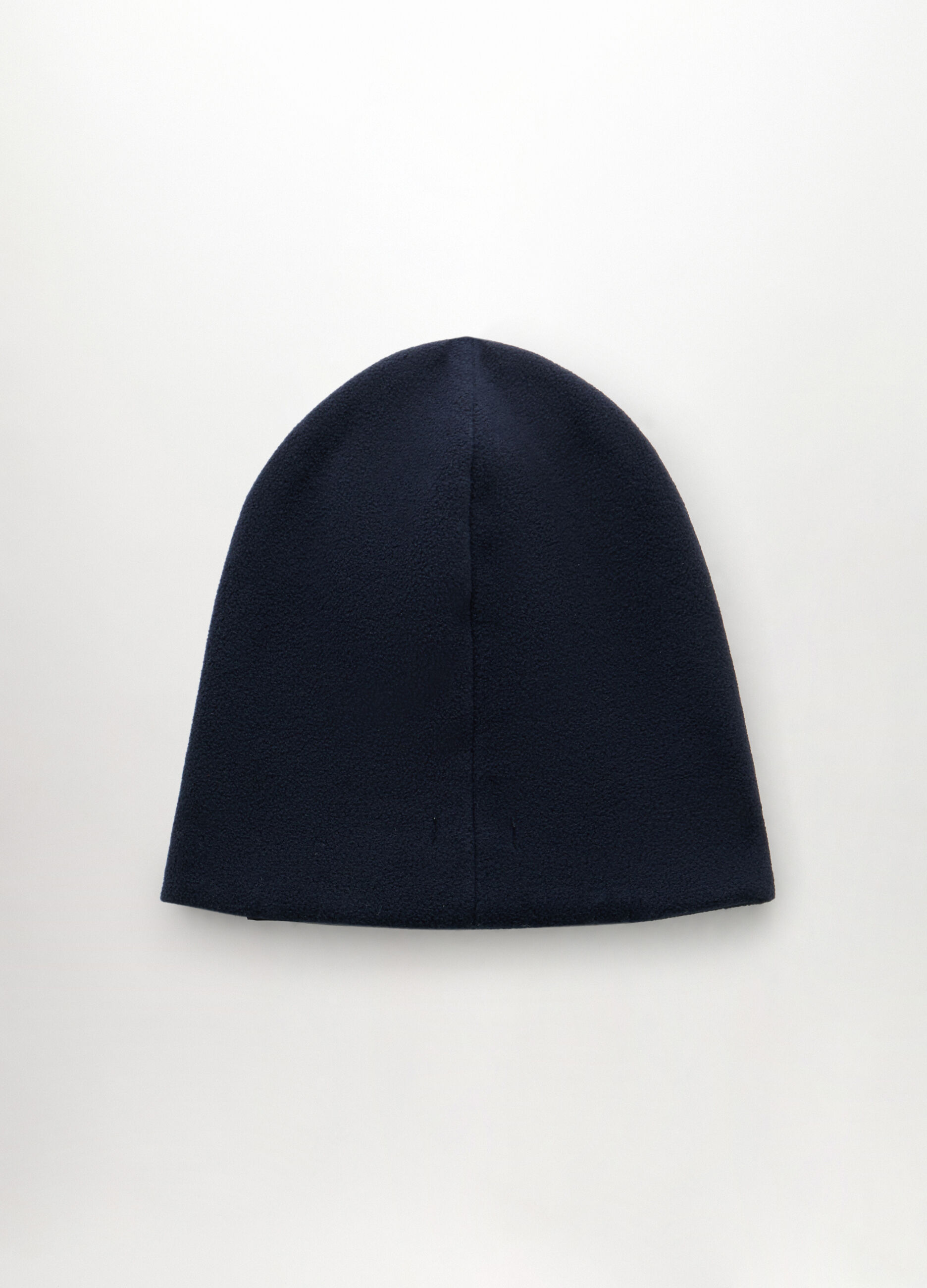 Berretto in pile con logo uomo_1