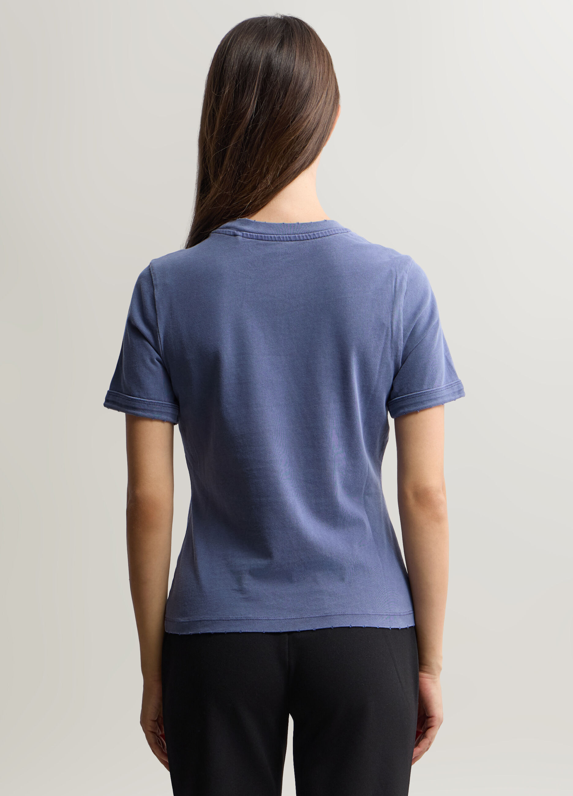 T-shirt girocollo donna_1