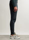 Jogger slim fit in felpa di cotone uomo_1