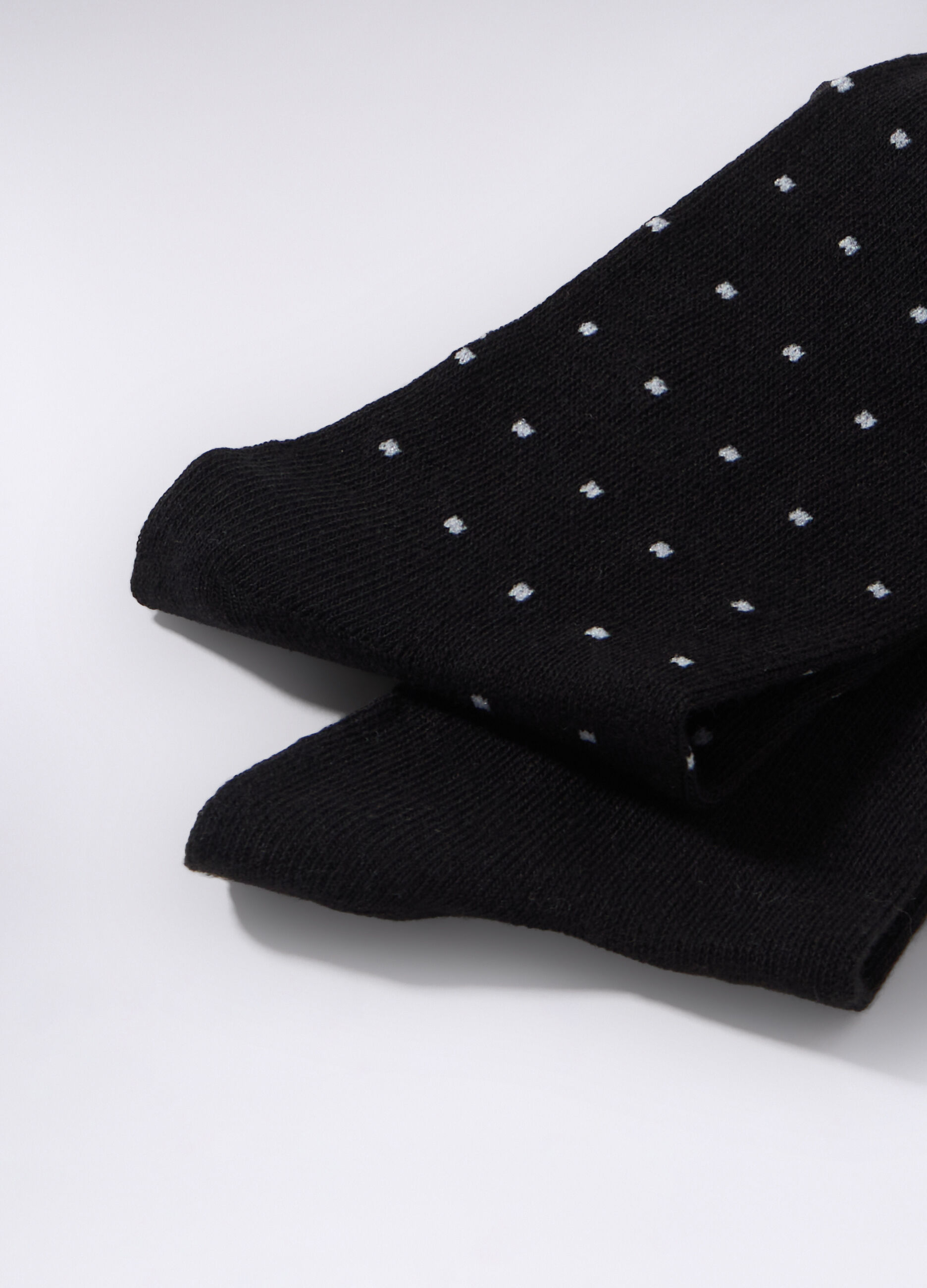 Pack 2 calze midi in cotone stretch donna_1