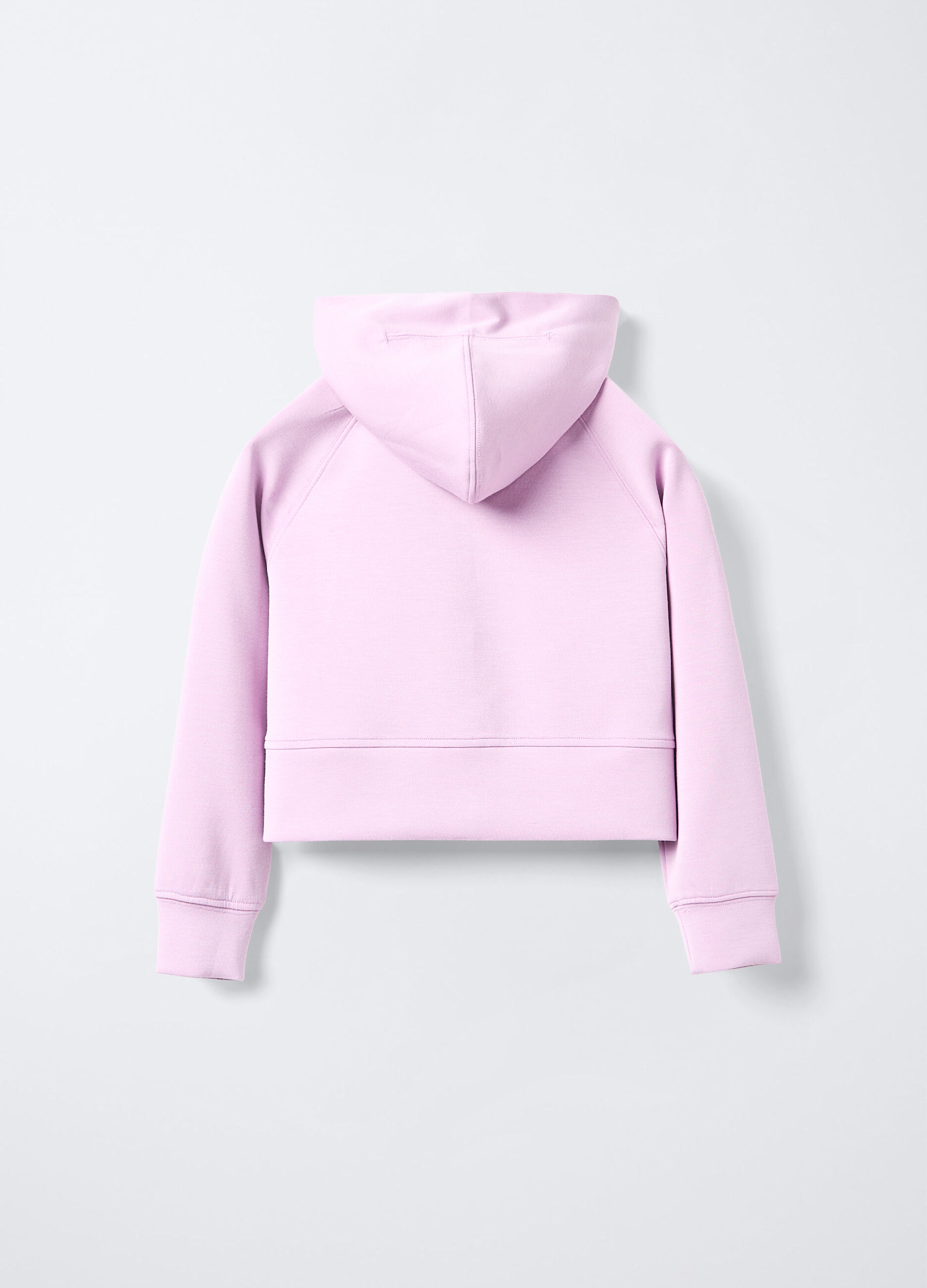 Felpa con cappuccio misto modal stretch bambina_1