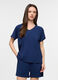 Top pigiama misto lino donna_0
