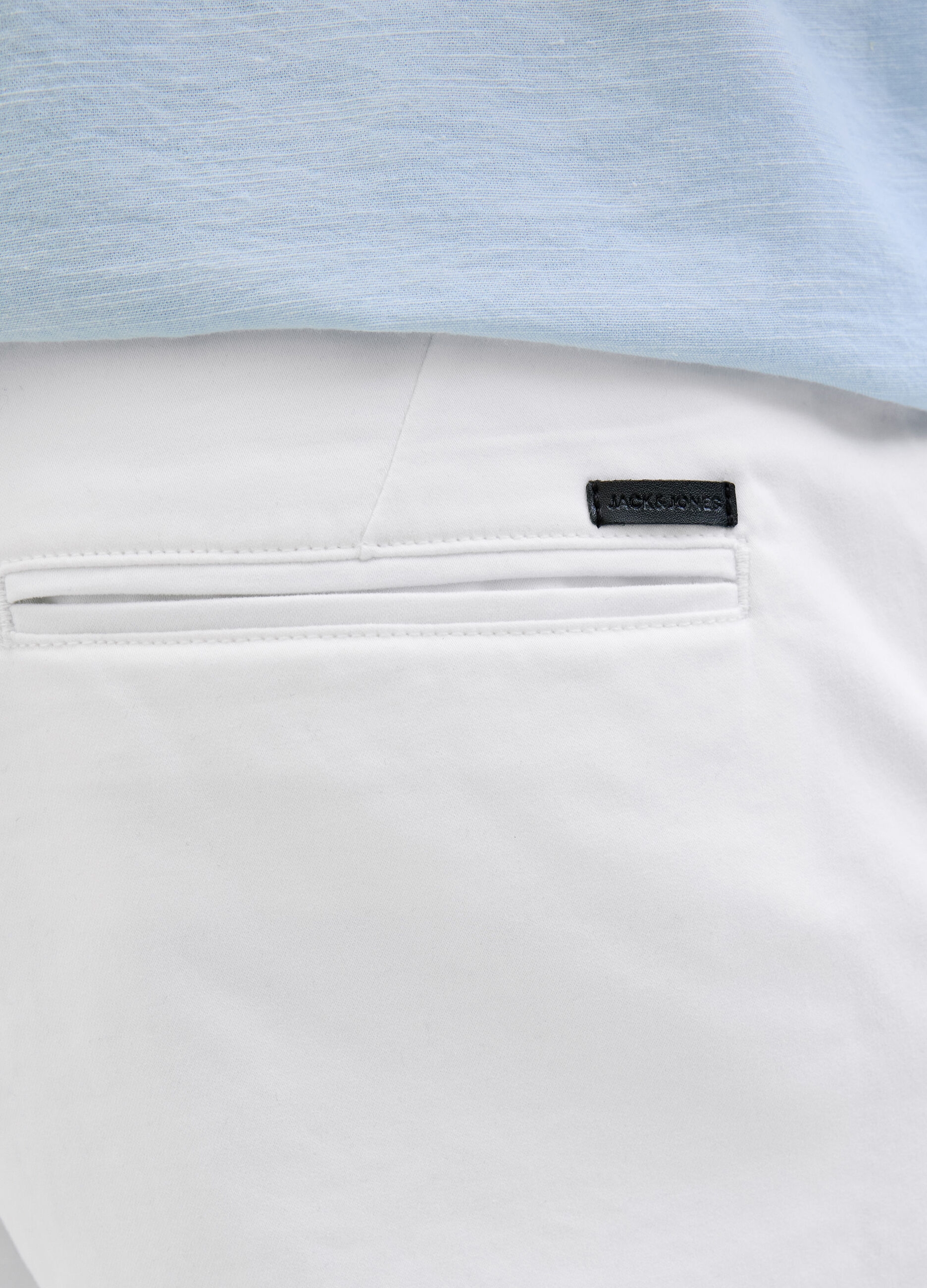 Bermuda slim fit in cotone uomo_5