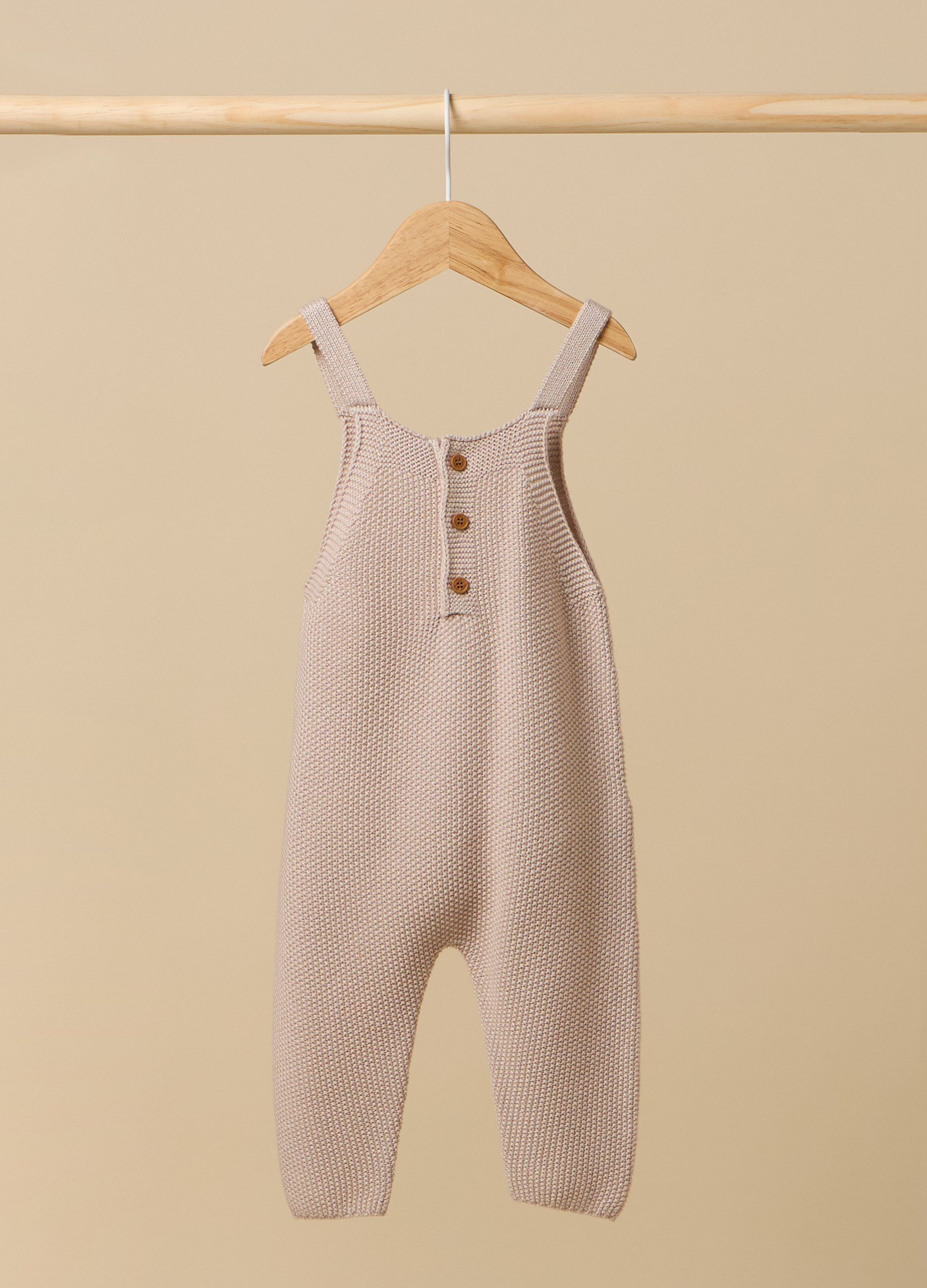 Tutina tricot IANA in misto lino neonato_0