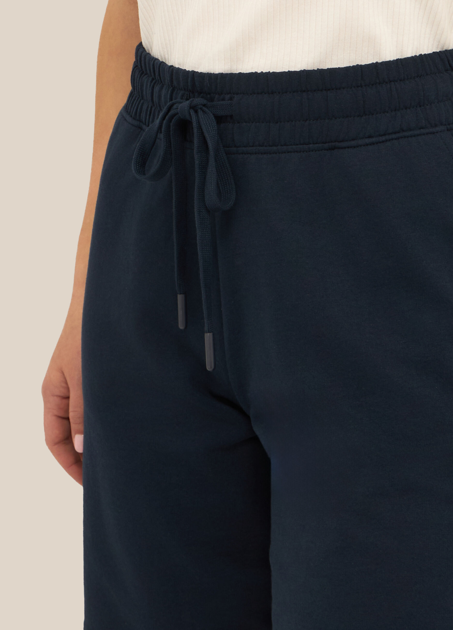 Bermuda in french terry misto cotone donna_2