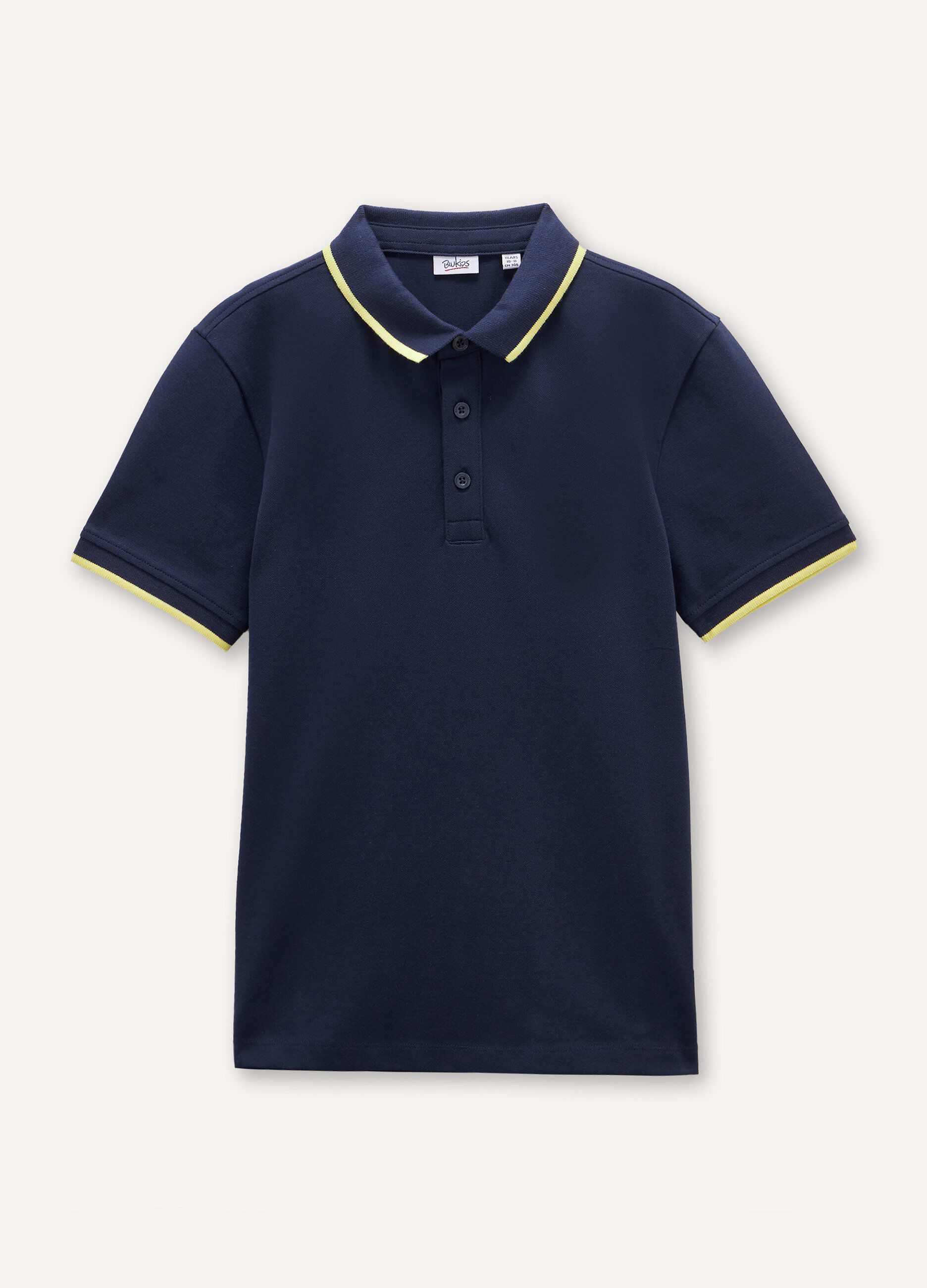 Polo in puro cotone Piquet ragazzo_0