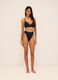 Reggiseno a triangolo in jersey di cotone stretch donna_0