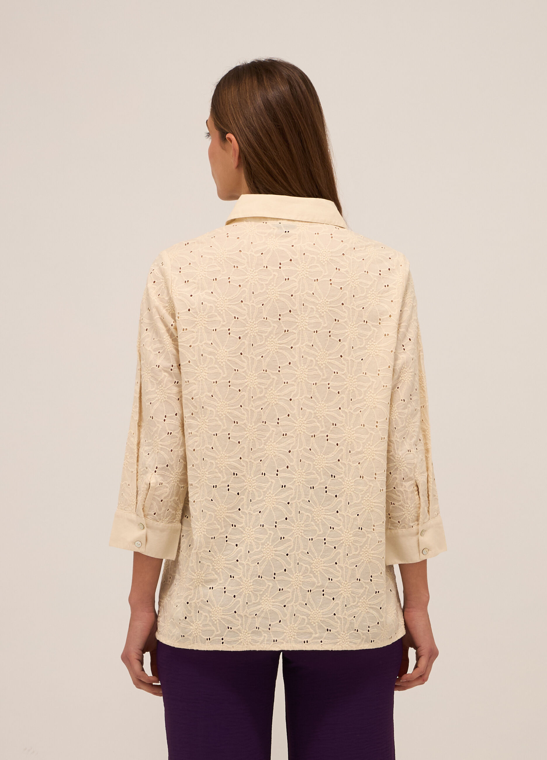 Camicia in puro cotone donna_1