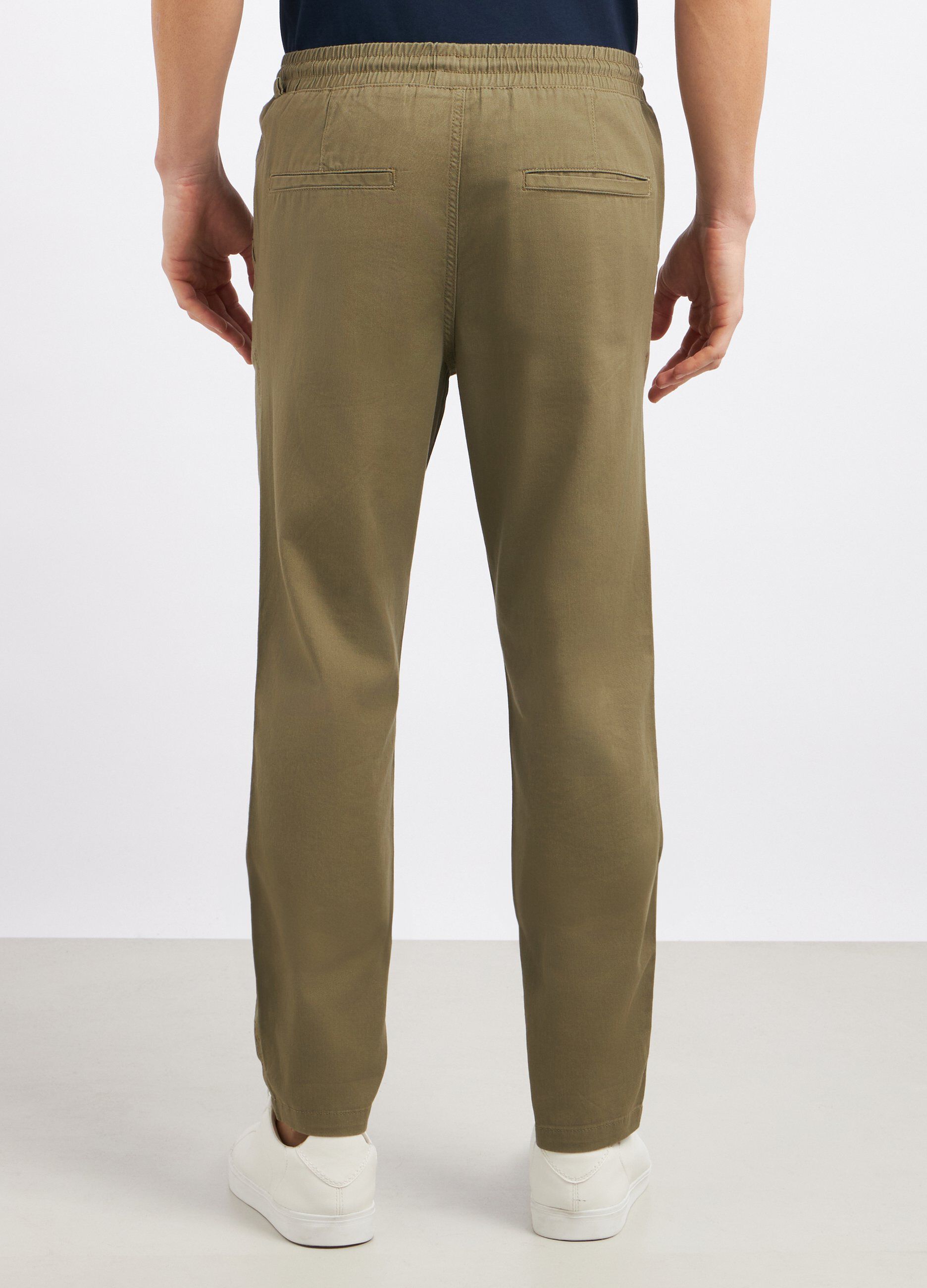 Pantaloni in puro cotone uomo_1