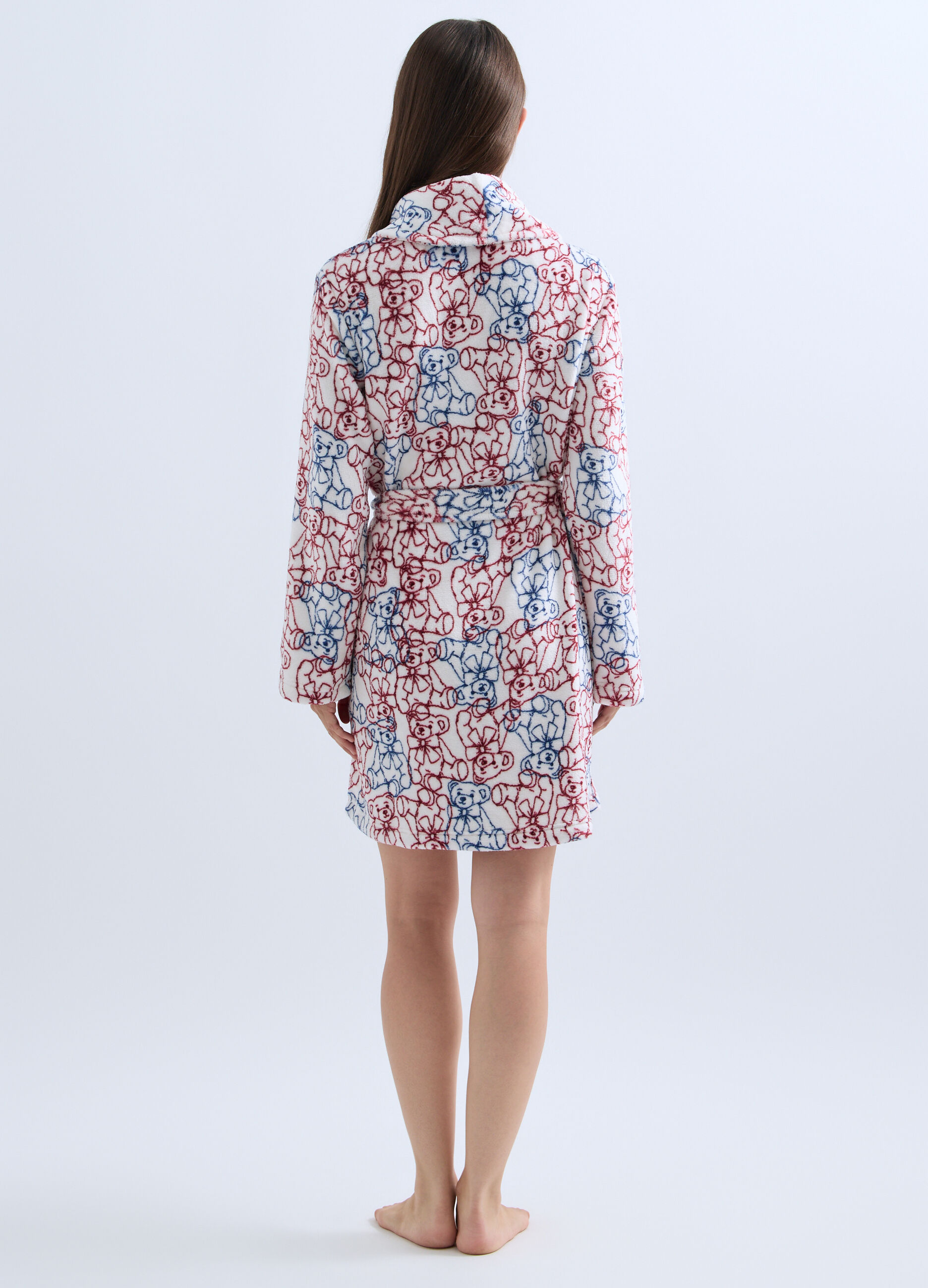 Vestaglia in coral fleece donna_1