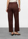 Pantaloni fit regular misto lino donna_1