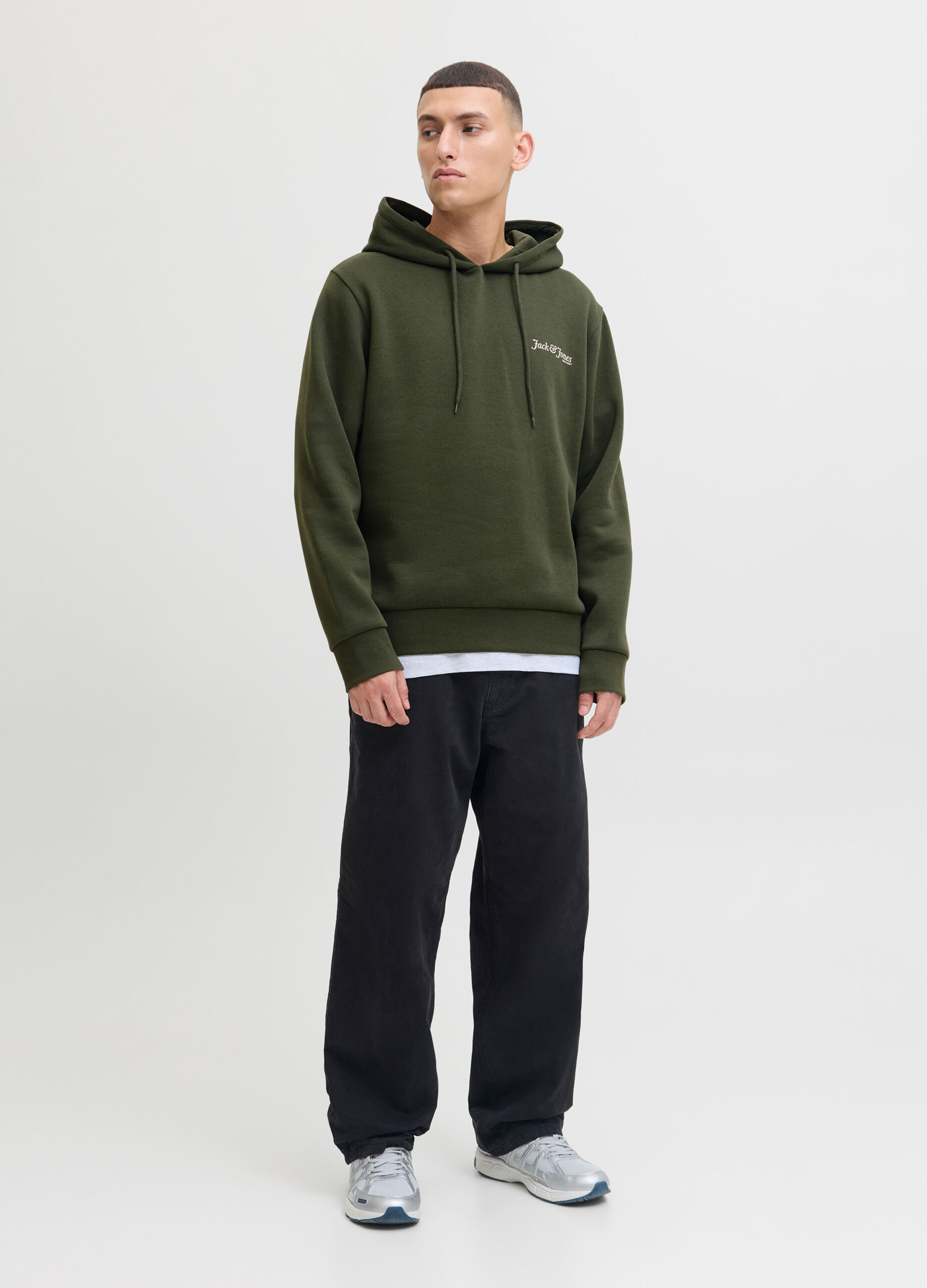 Felpa con cappuccio uomo_2