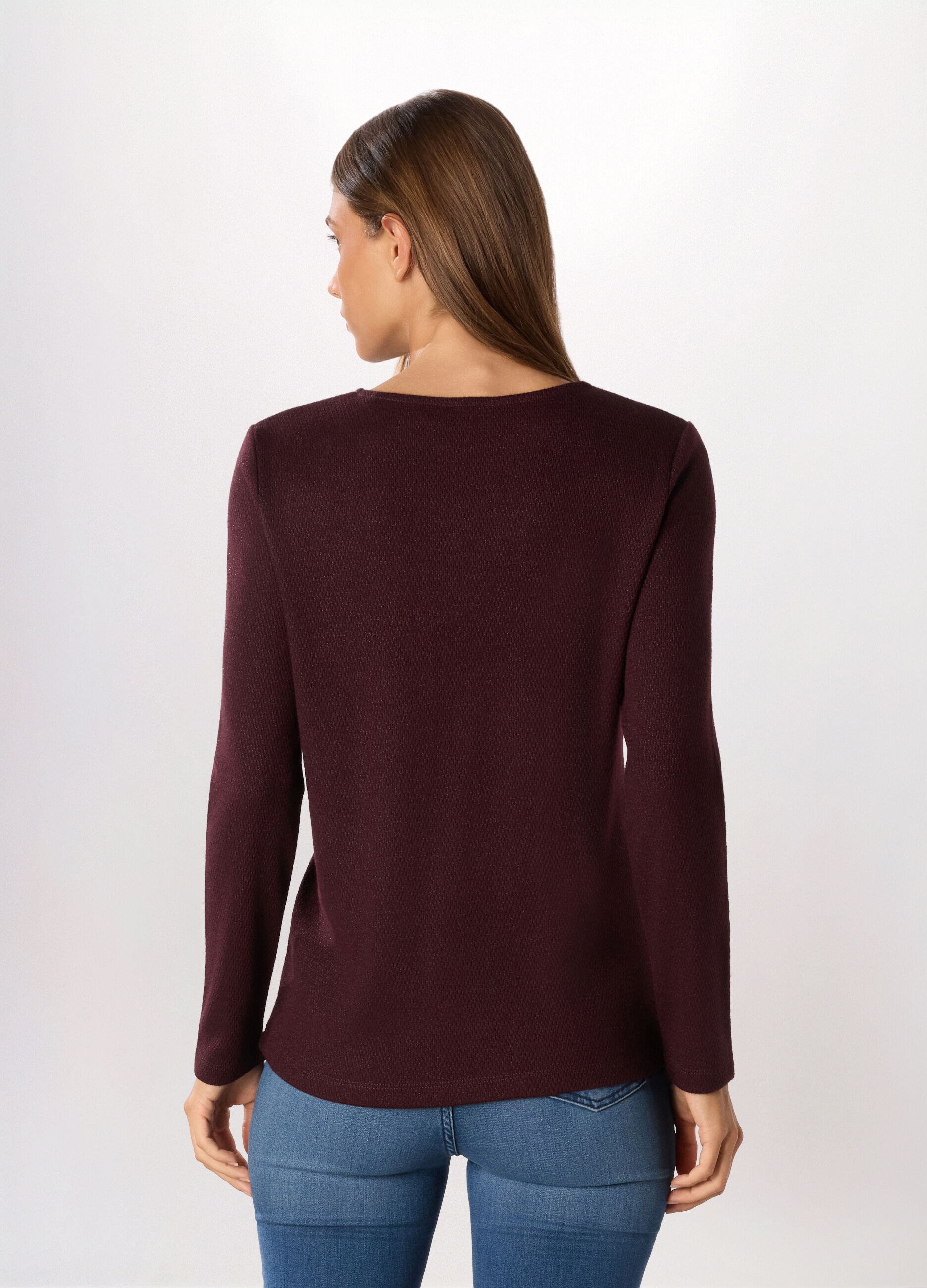 T-shirt misto viscosa donna_1