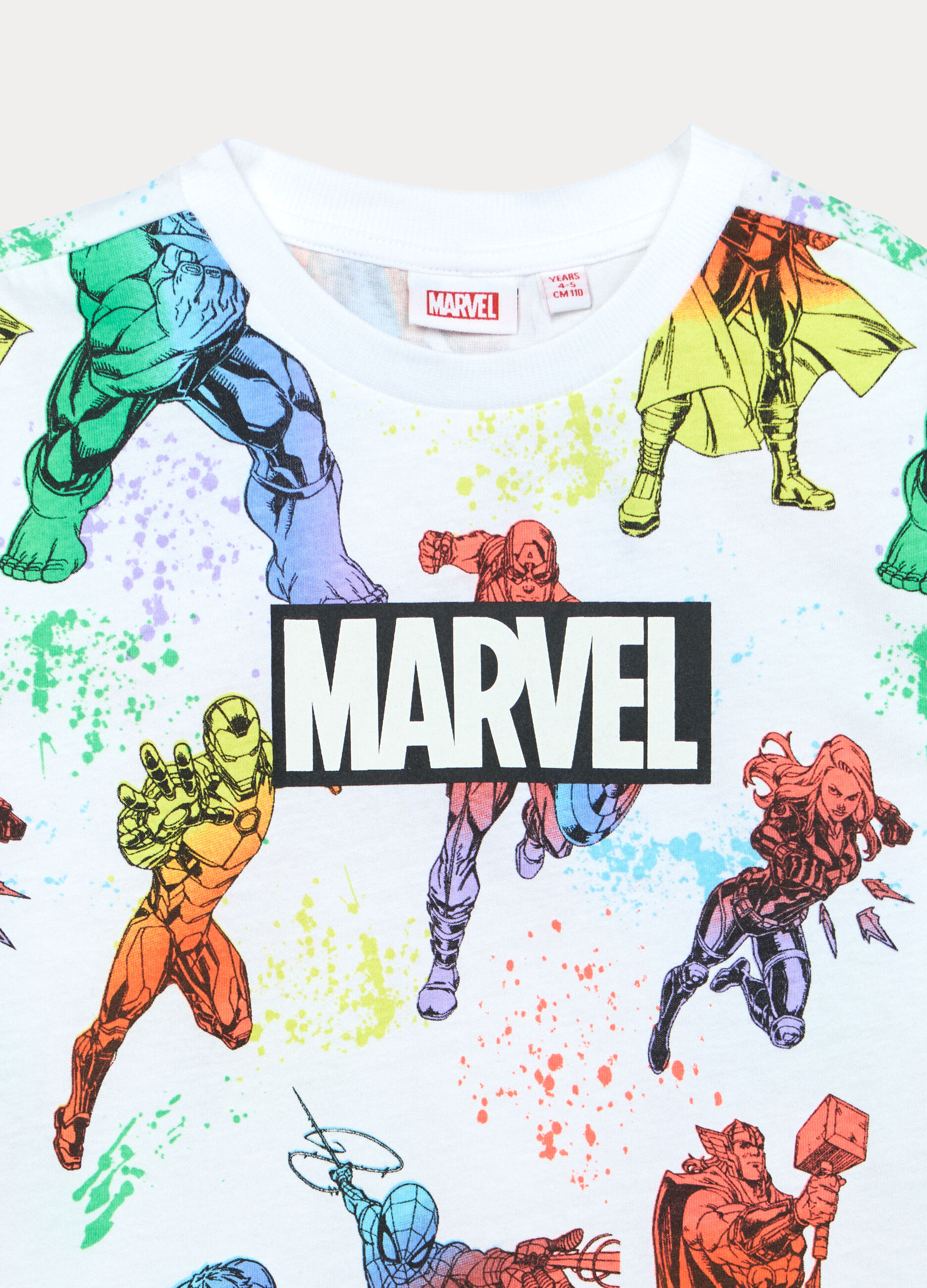T-shirt Marvel in jersey di puro cotone bambino_2