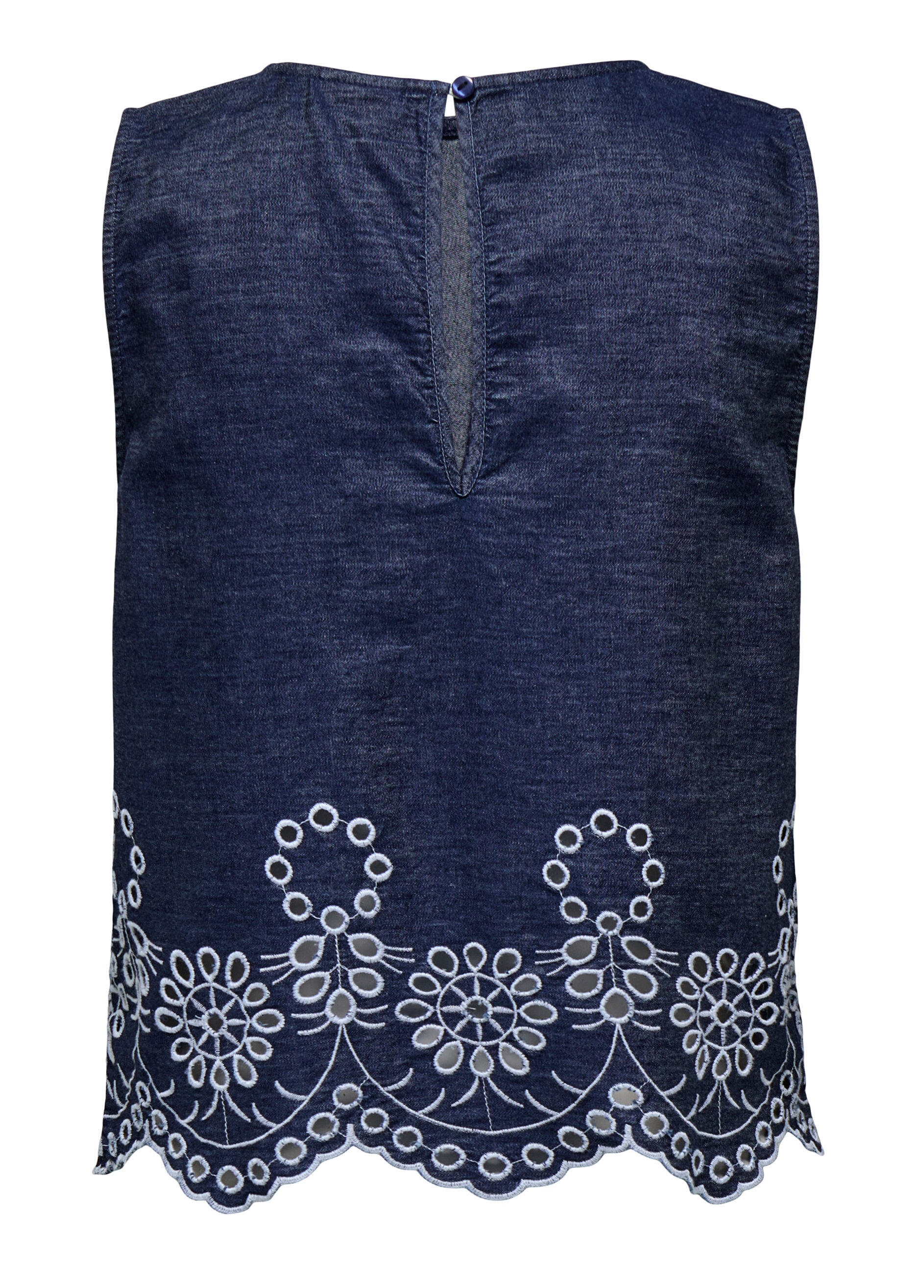 Top con ricami donna