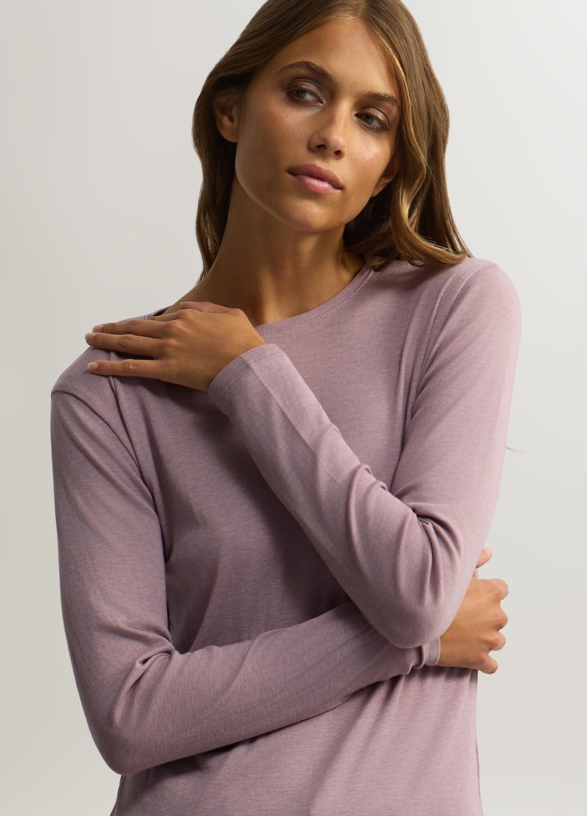T-shirt girocollo donna_2