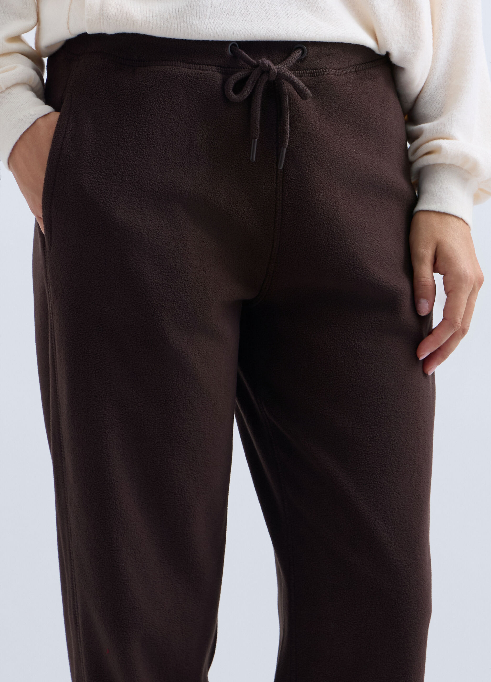 Jogger Fit Regular in pile donna_2