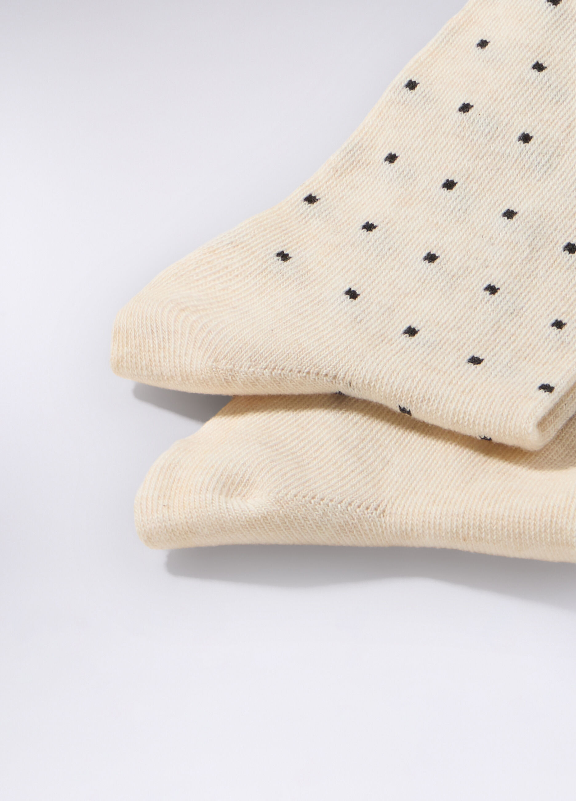 Pack 2 calze midi in cotone stretch donna_1