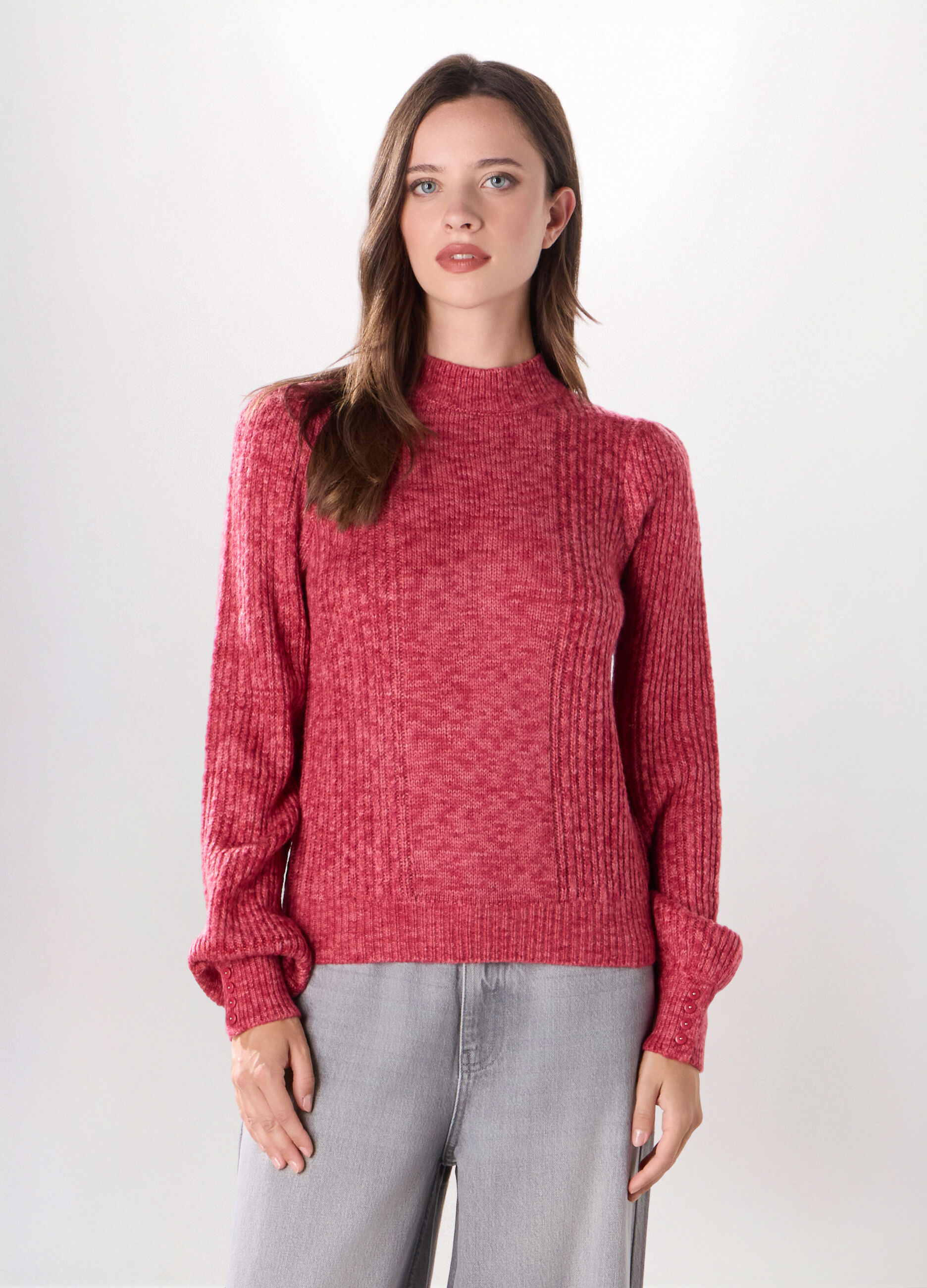 Pullover mélange donna_0