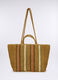 Borsa mare a righe donna_0