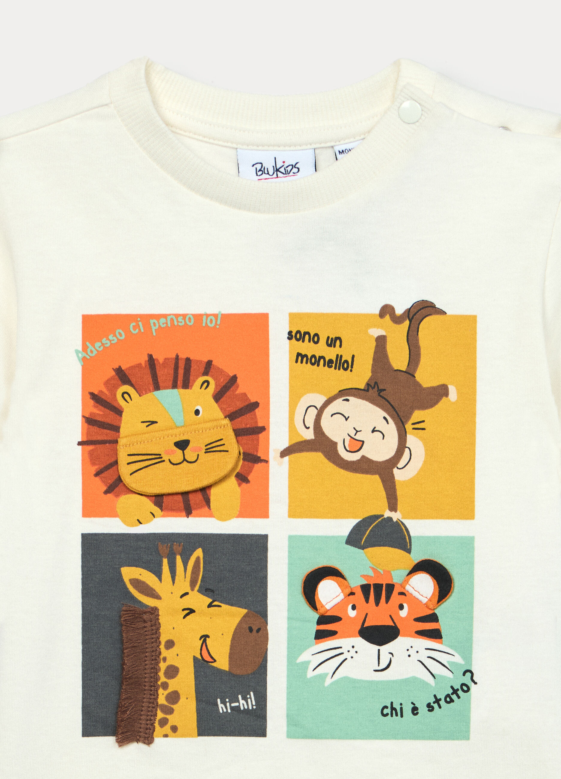 T-shirt in jersey di puro cotone bimbo_2