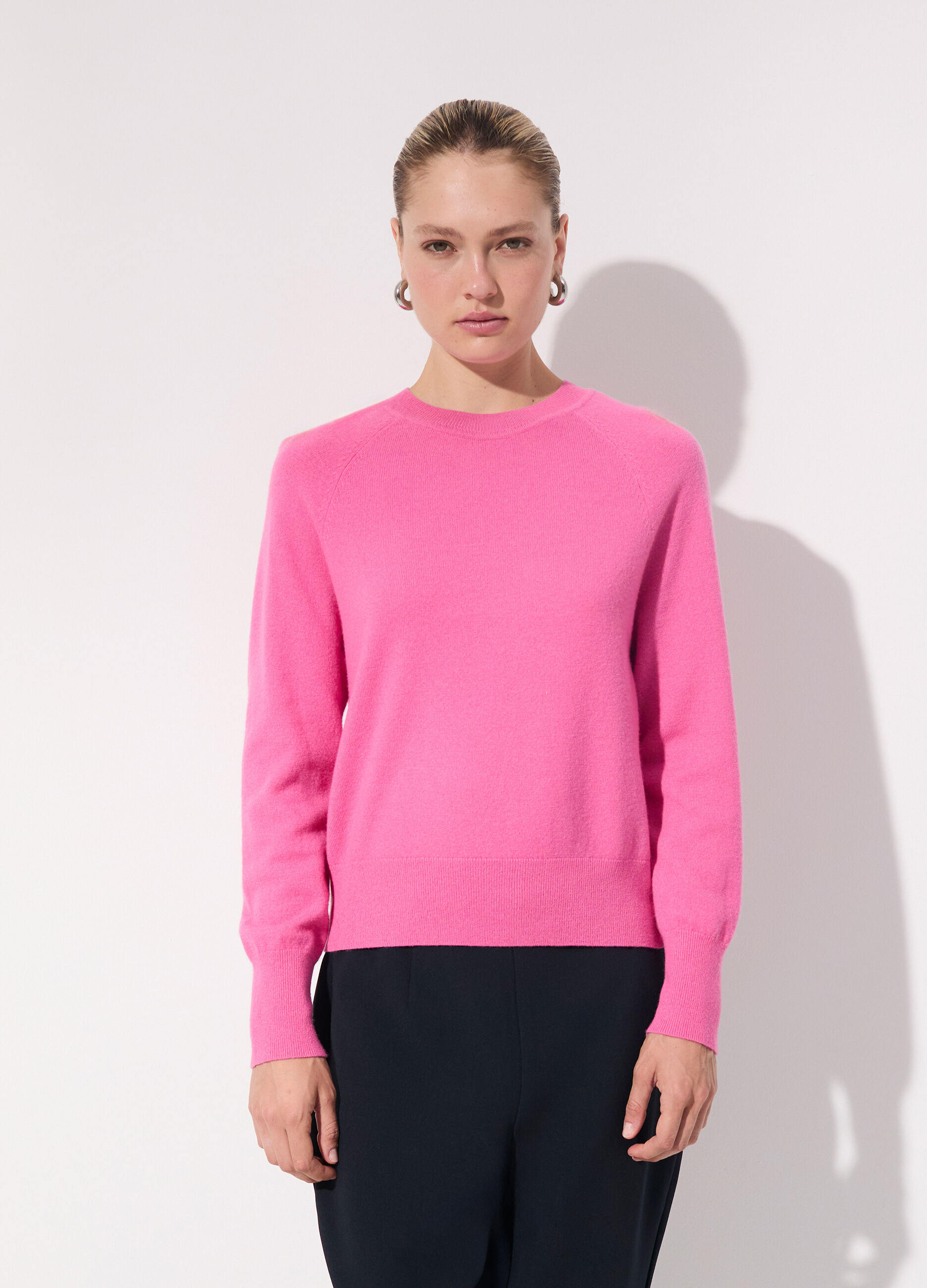 Pullover in pura lana merino donna_1