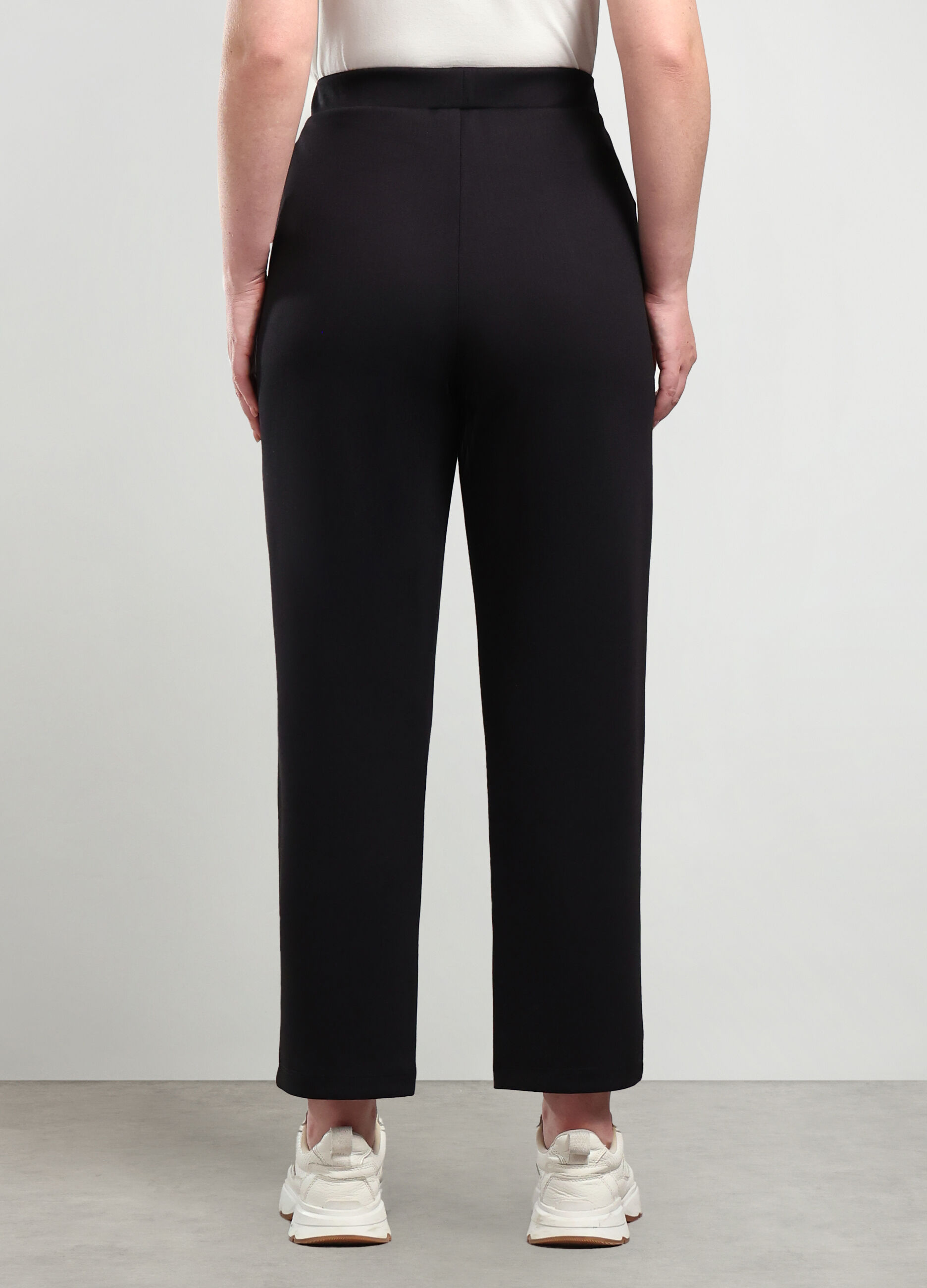 Pantaloni in misto viscosa donna curvy_1