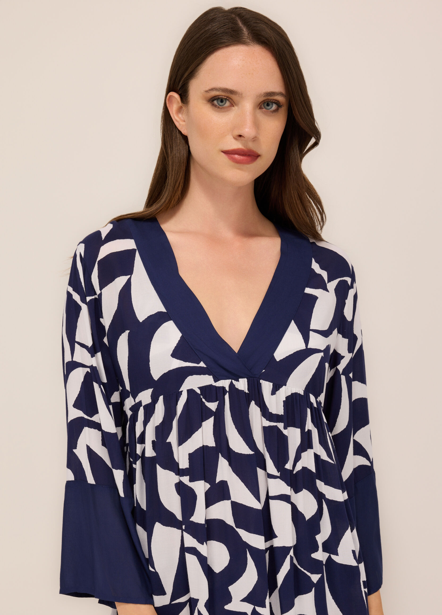 Copricostume in popeline di pura viscosa donna_2