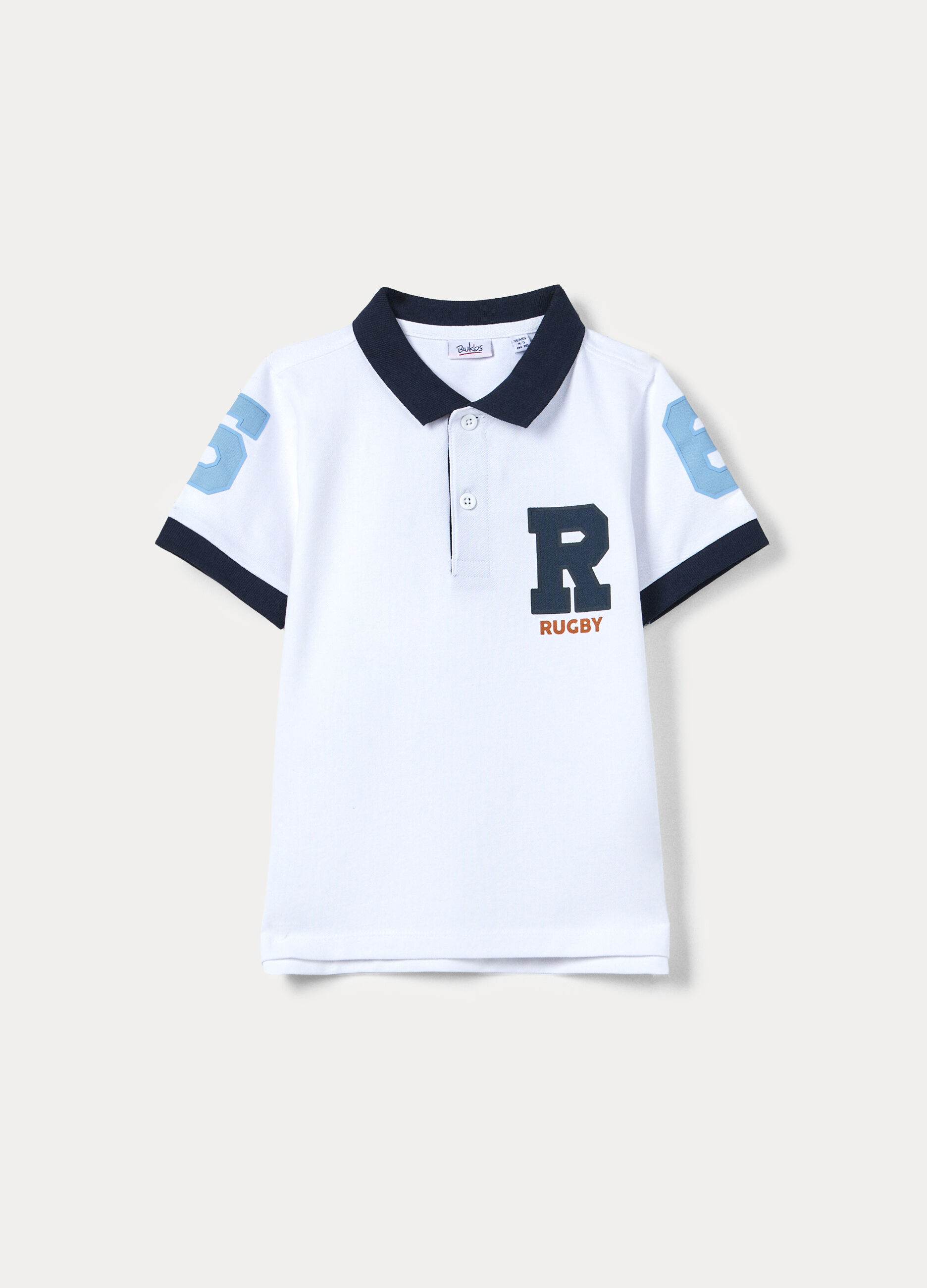 Polo in cotone stretch piquet bambino_0