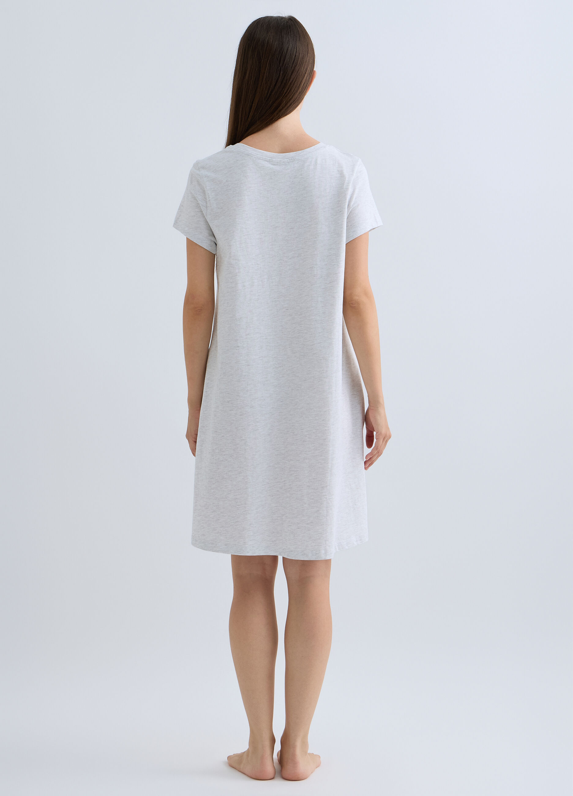 Camicia da notte corta donna _1