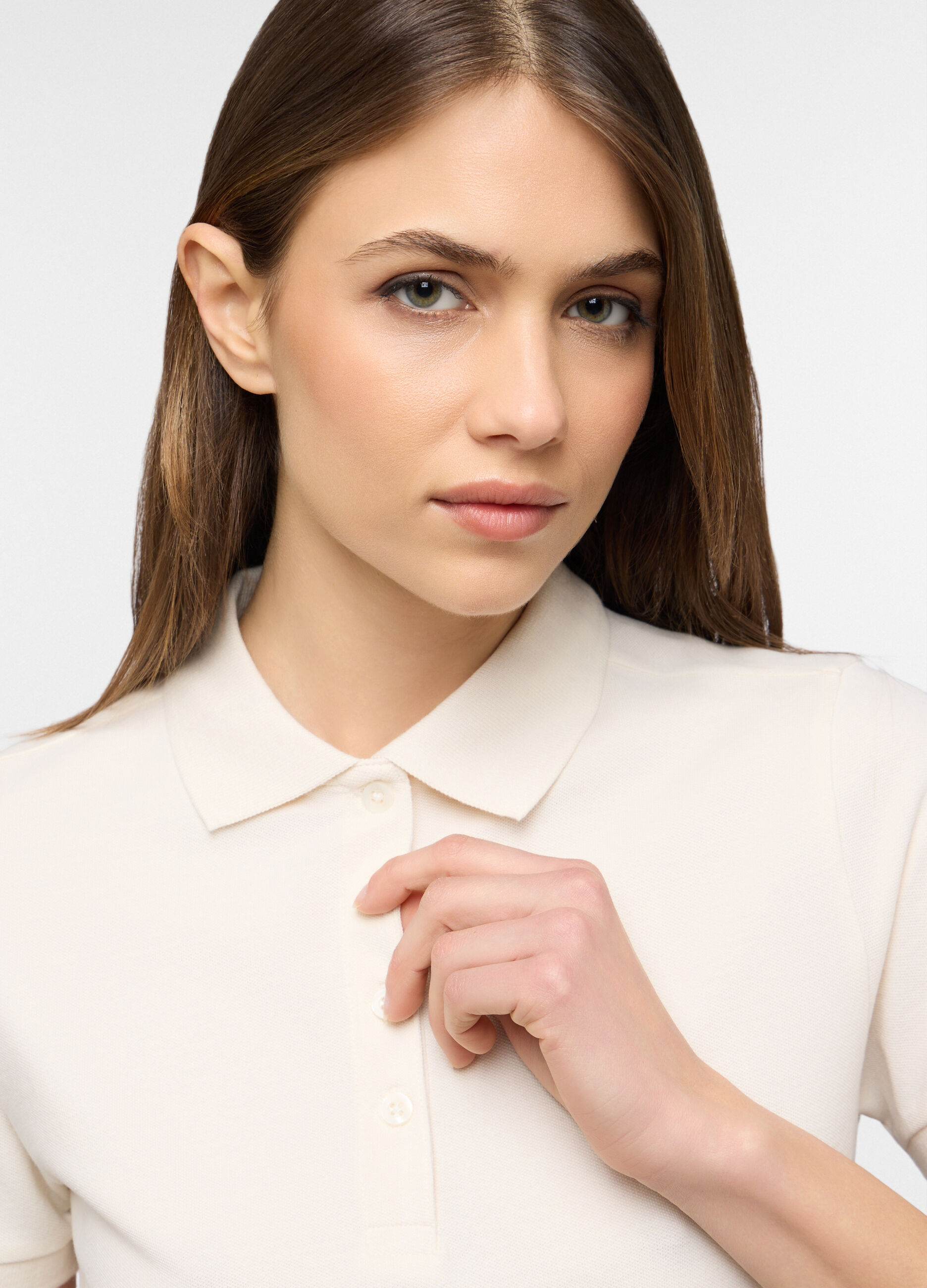 Polo piquet stretch donna_2