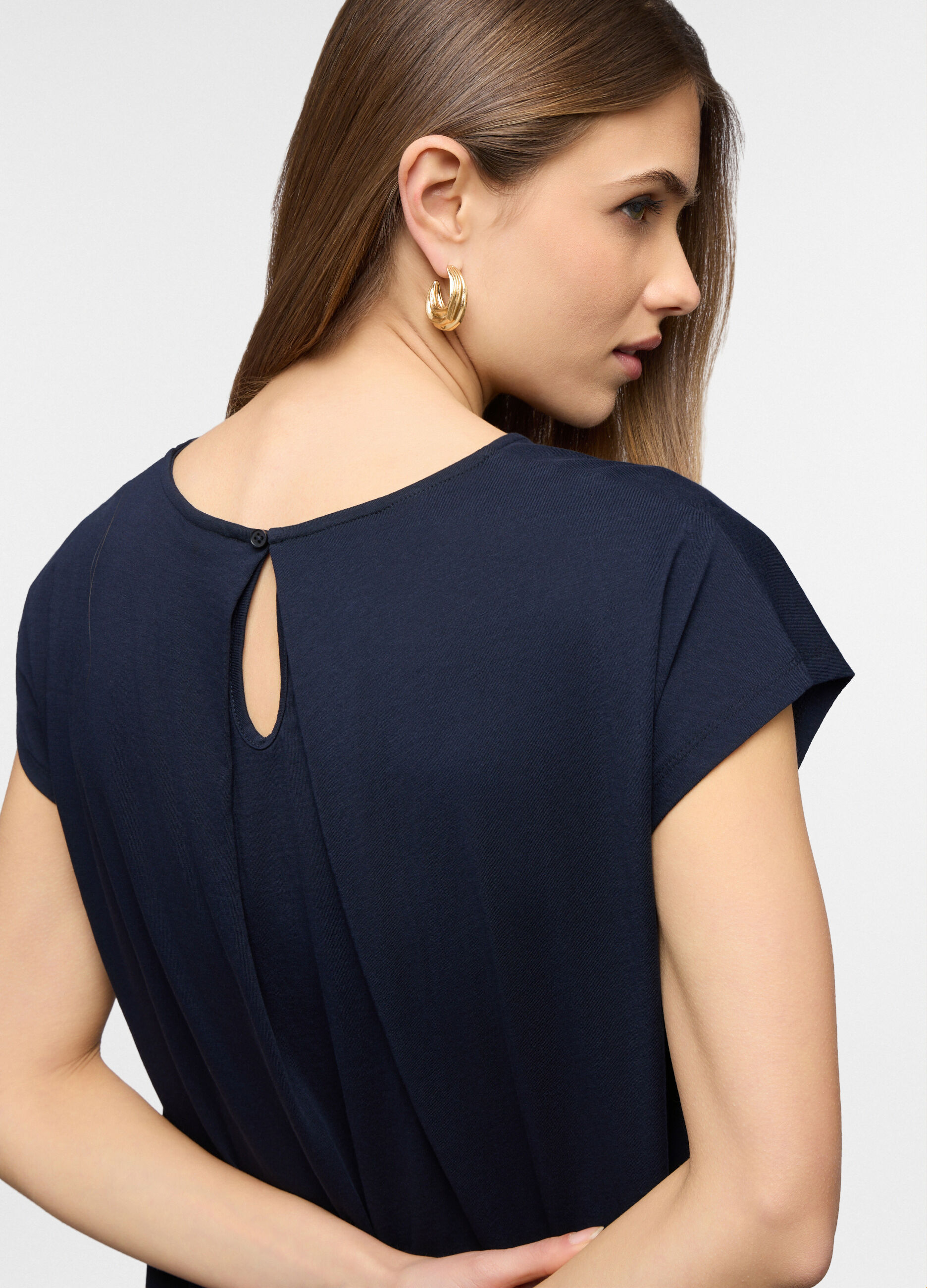 T-shirt girocollo donna_2
