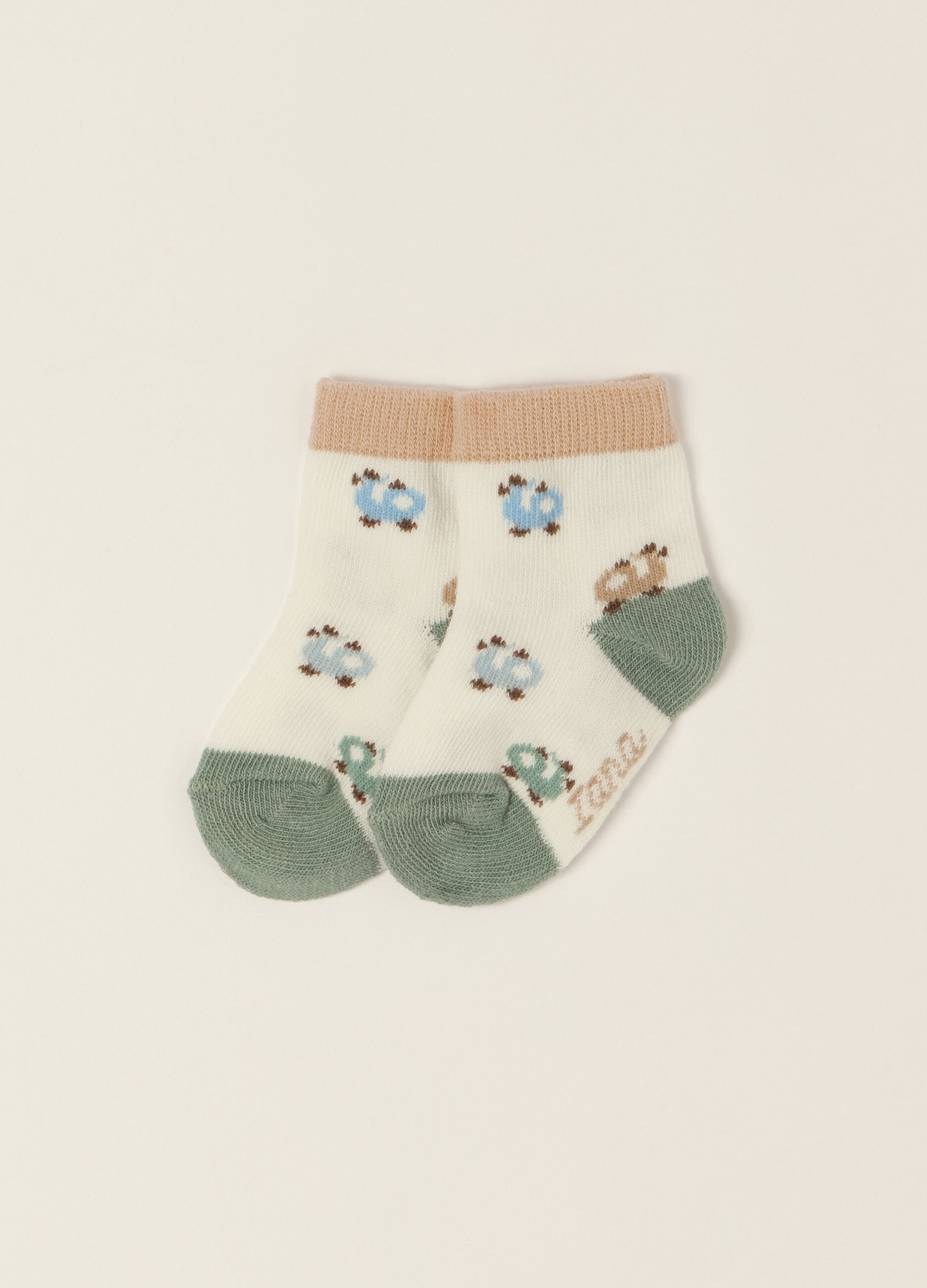 Calze misto cotone stretch IANA neonato_1