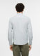 Camicia regular fit con collo classico a righe uomo_1