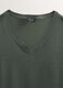 Maglia con scollo a V rasata donna curvy_2