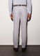 Pantaloni chino slim fit in lino uomo_1