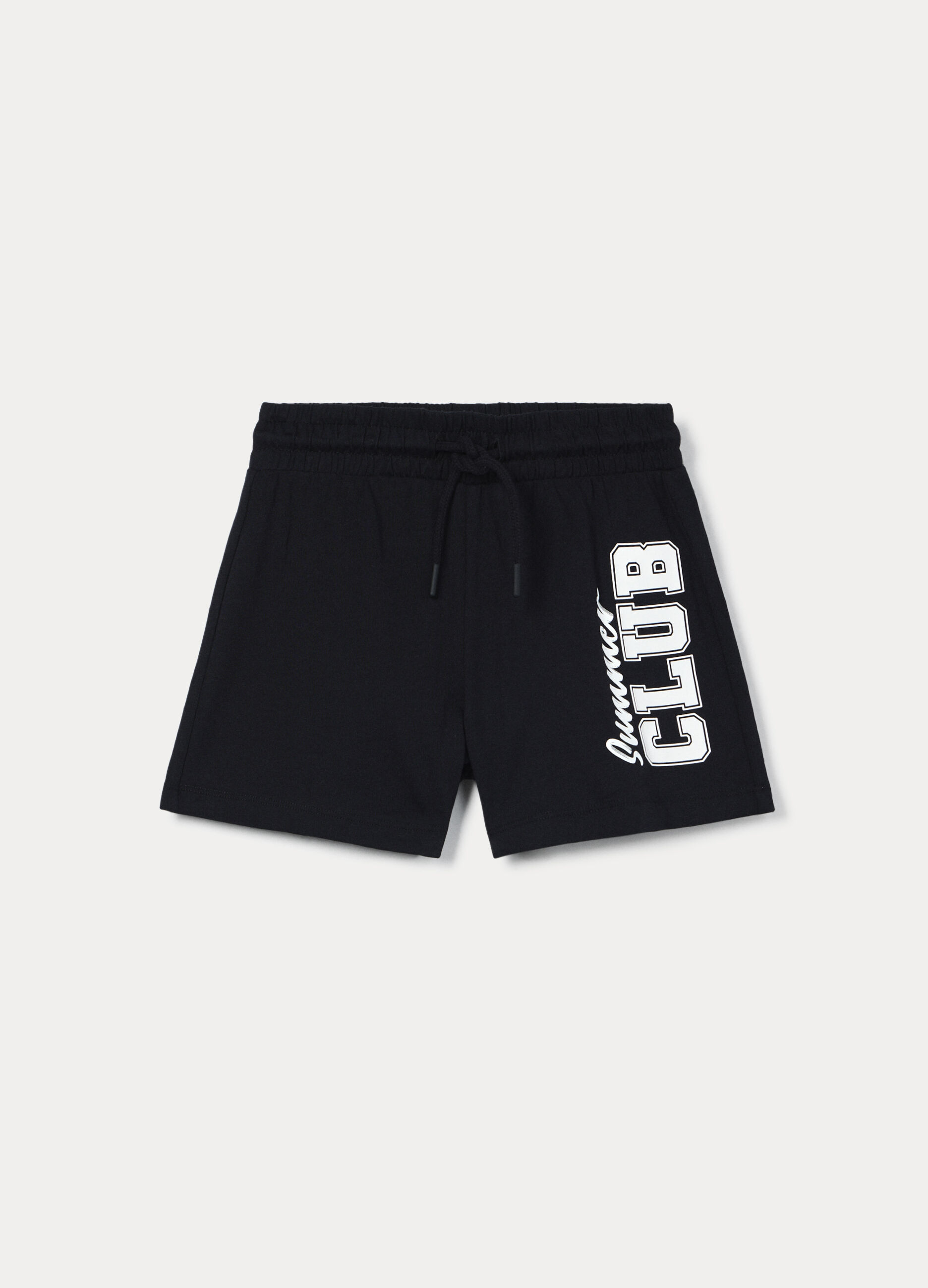 Shorts in jersey di puro cotone ragazza_0