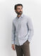 Camicia slim fit a fantasia uomo_4