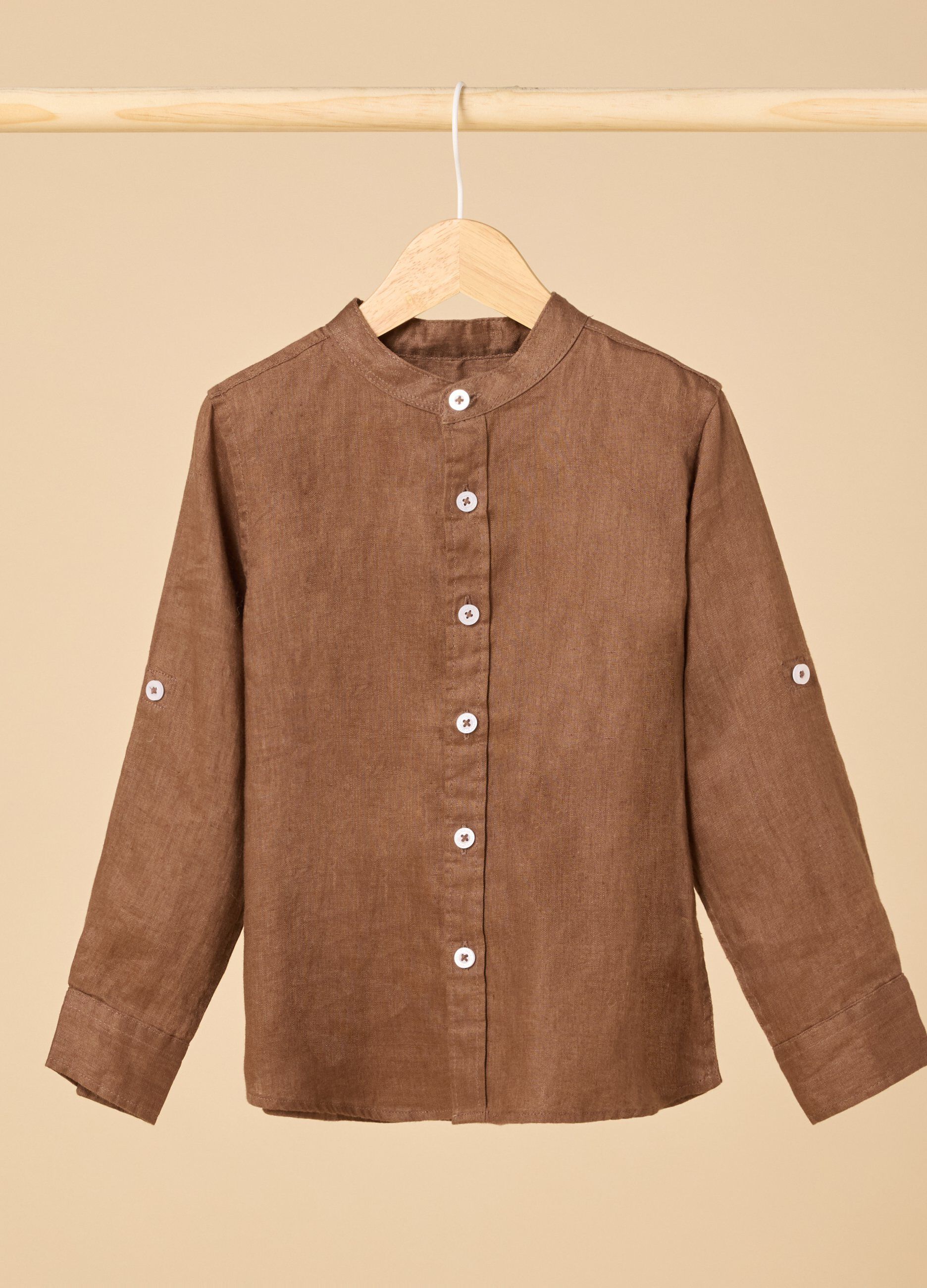 Camicia IANA in puro lino bambino
