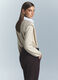 T-shirt incrociata stretch donna_2