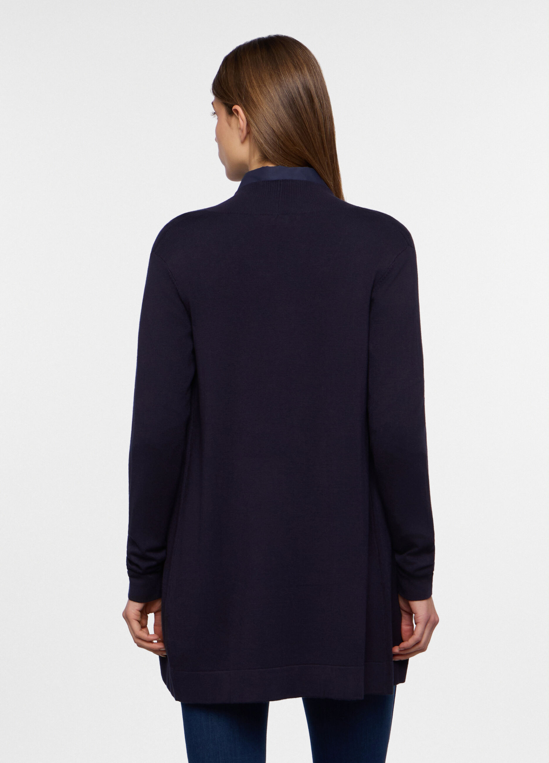 Cardigan misto viscosa donna_1