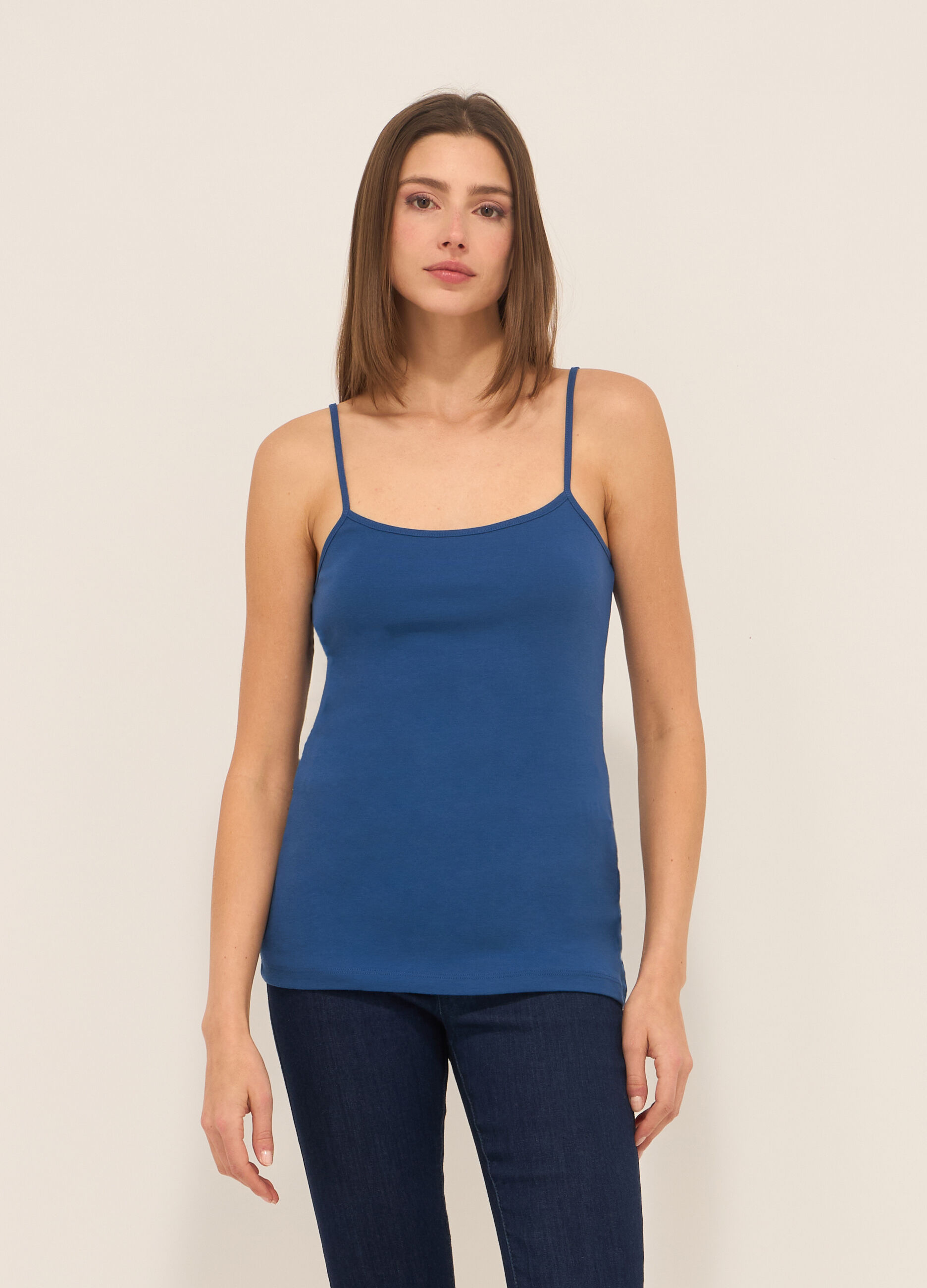 Canotta in puro cotone donna_0