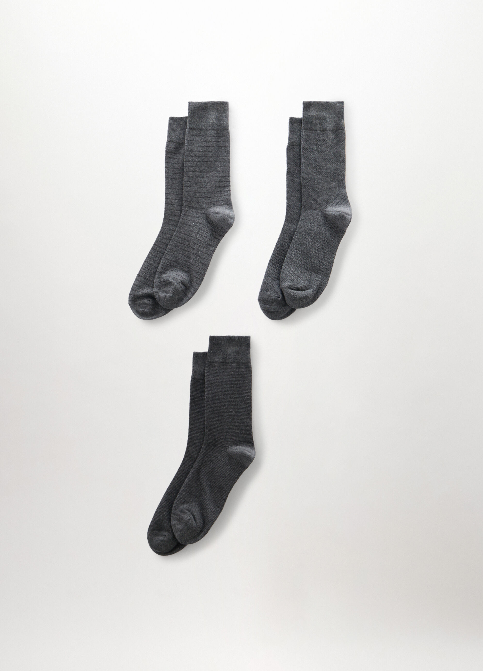 3 Pack calze corte in misto cotone uomo_0