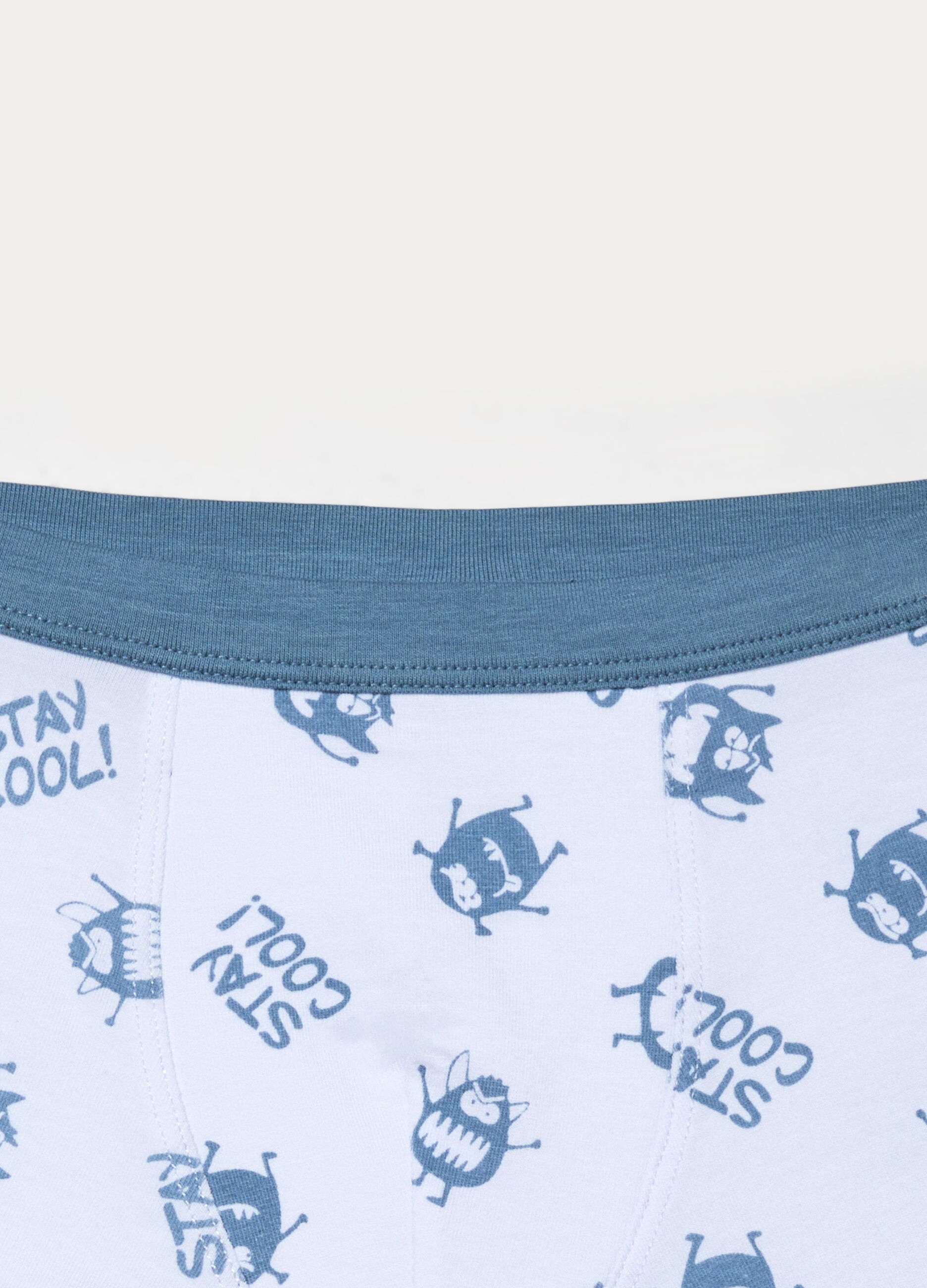 Boxer in jersey di cotone stretch bambino_2