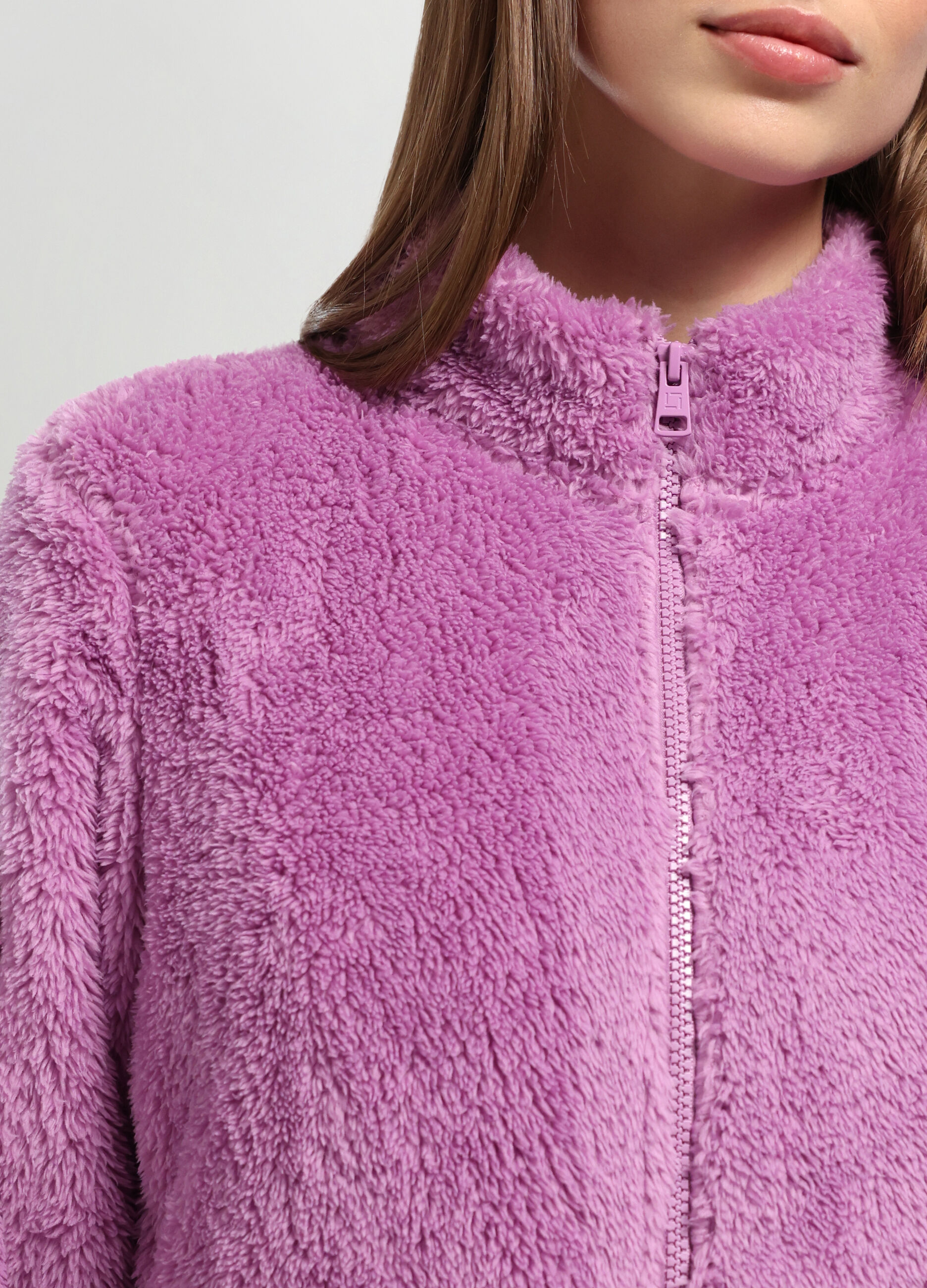 Giacca in sherpa donna_2