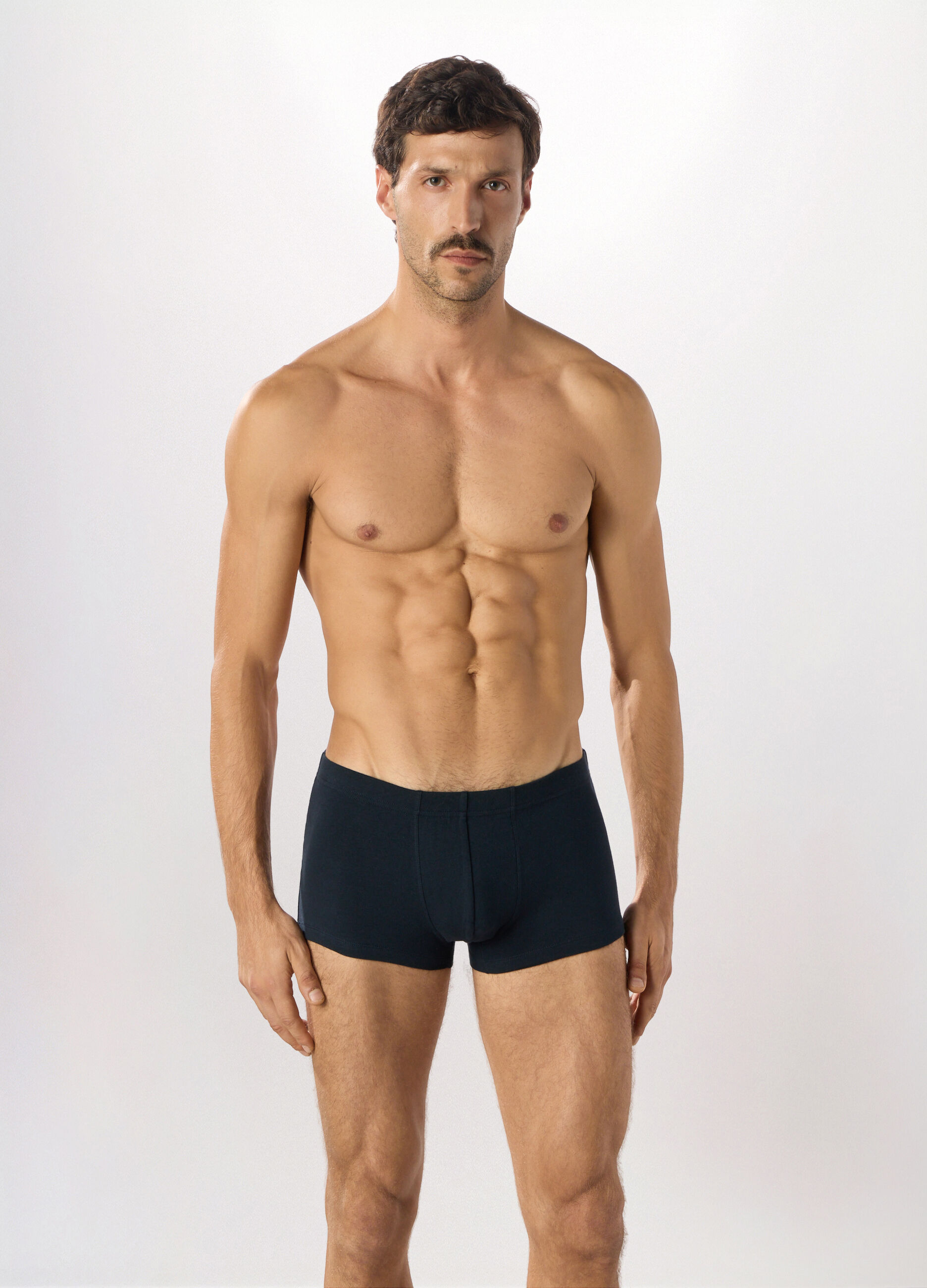 Boxer in cotone stretch uomo_0