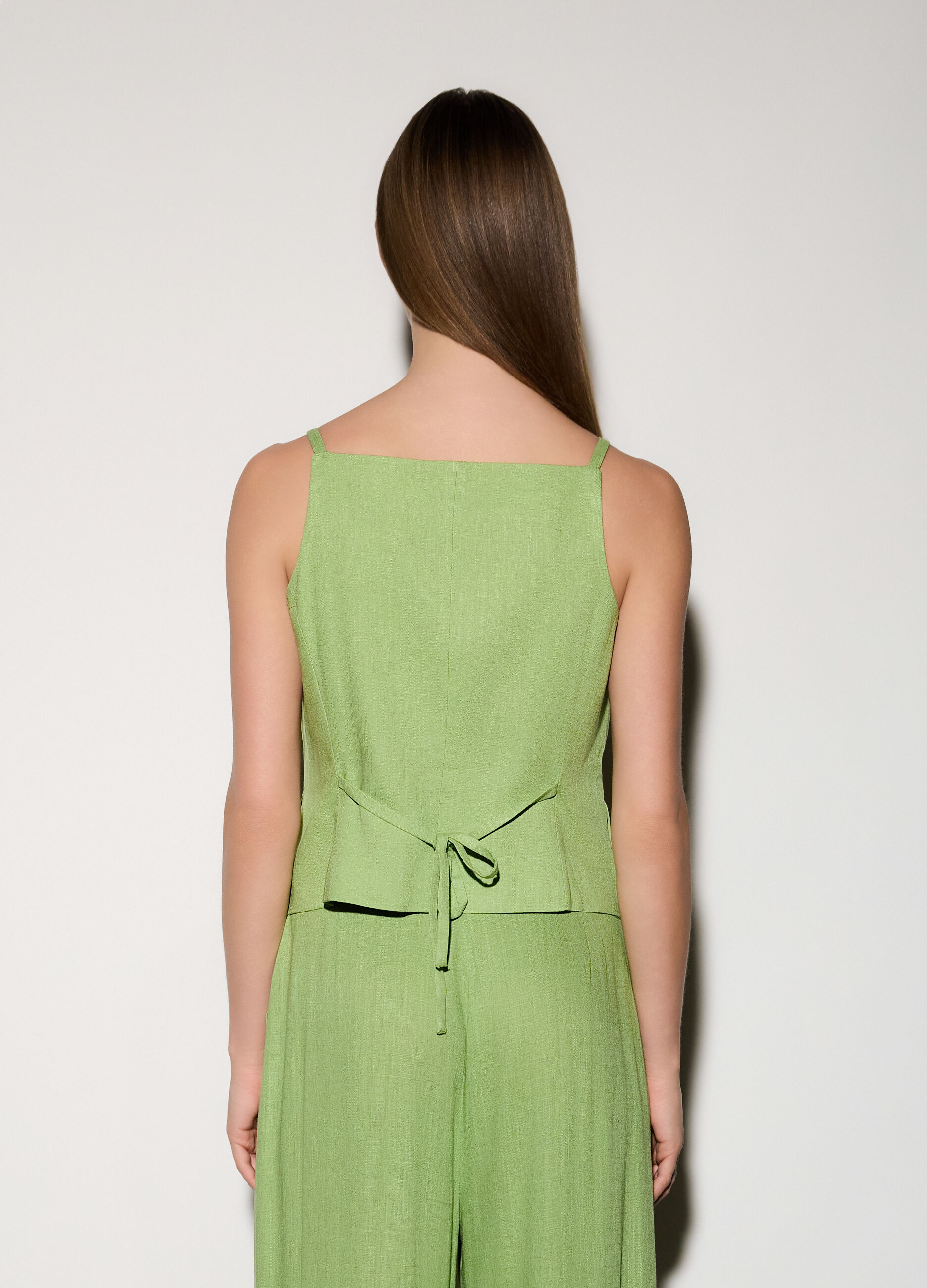 Gilet con scollo dritto donna_2