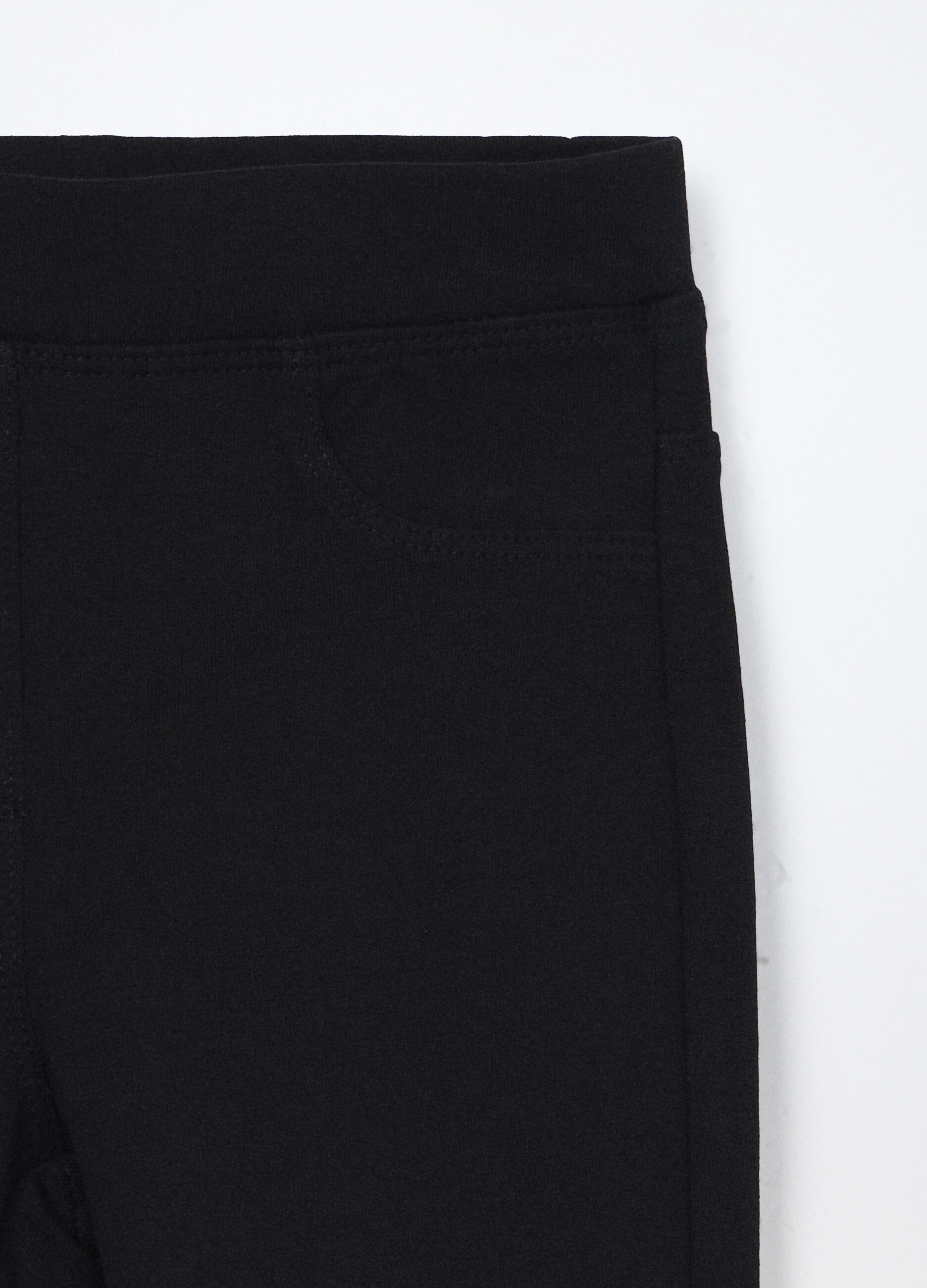 Treggings flare fit in cotone stretch bambina_2